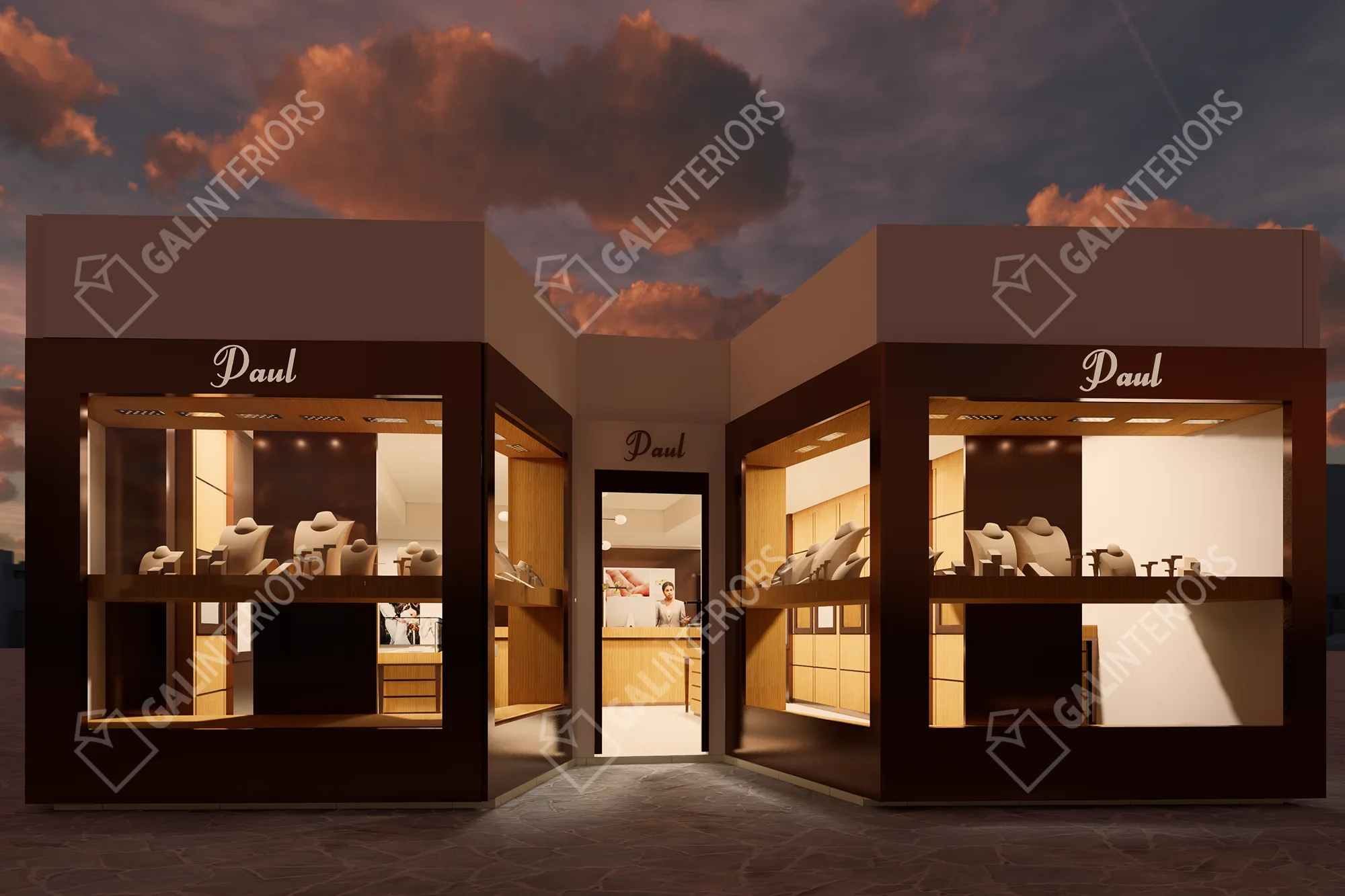 UHREN PAUL SCHMUCK — 3D Interior Visualization by Gal Interiors, photo 17