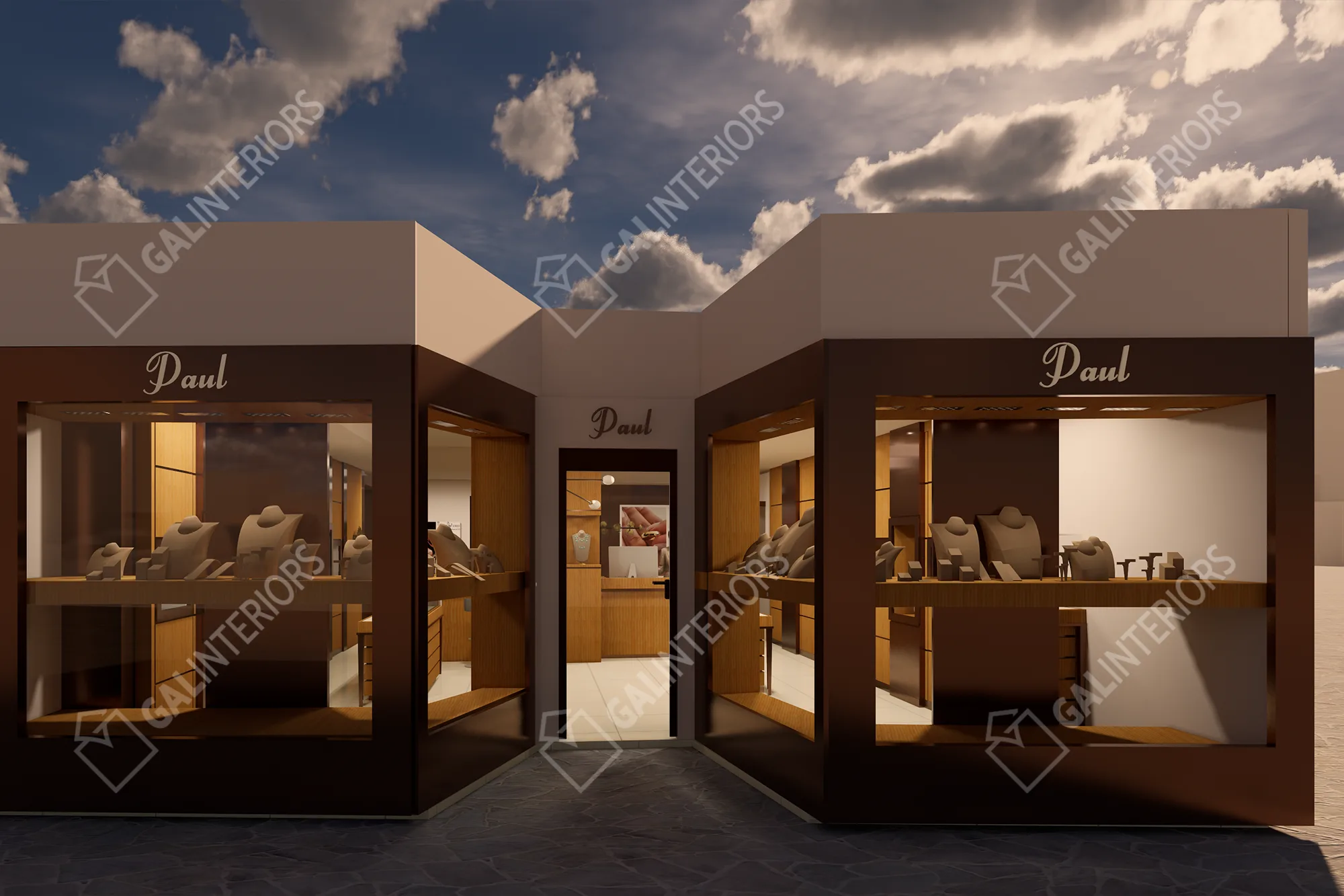UHREN PAUL SCHMUCK — 3D Interior Visualization by Gal Interiors, photo 18