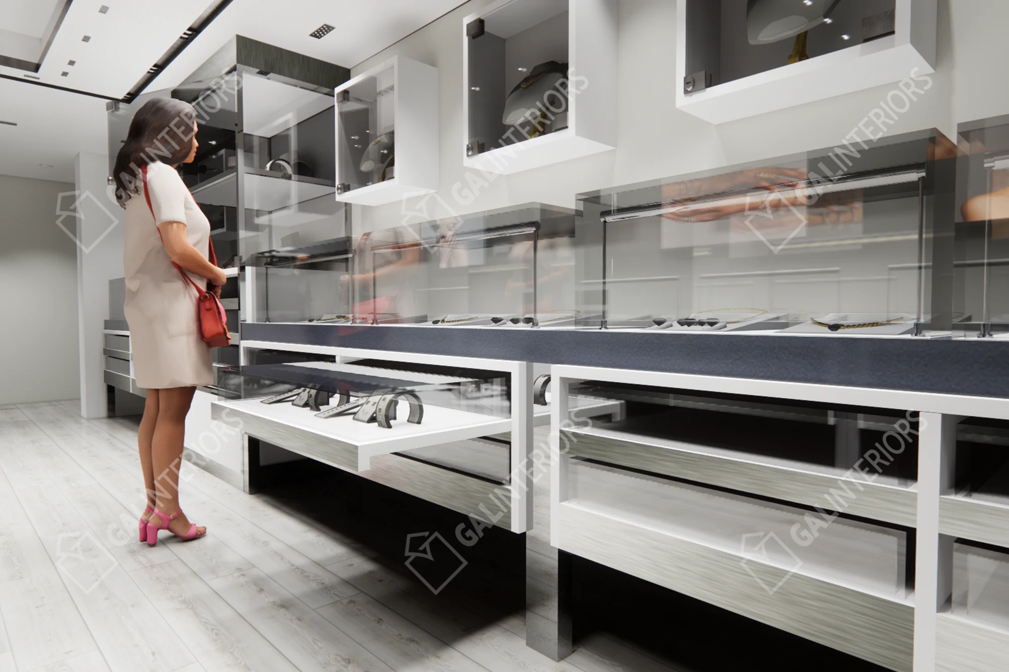 HILLCREST JEWELERS — 3D Interior Visualization by Gal Interiors, photo 6