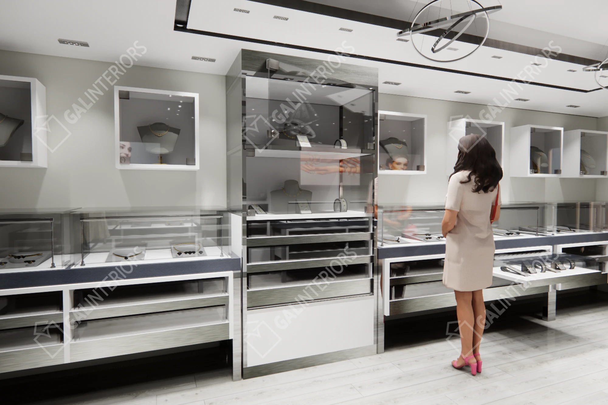 HILLCREST JEWELERS — 3D Interior Visualization by Gal Interiors, photo 5