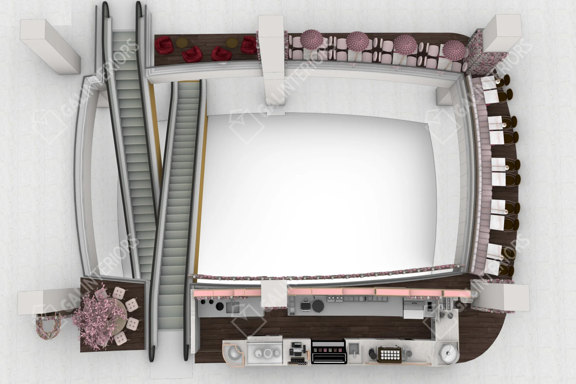 CHOCO MANIA-MALMO — 3D Interior Visualization by Gal Interiors, photo 6