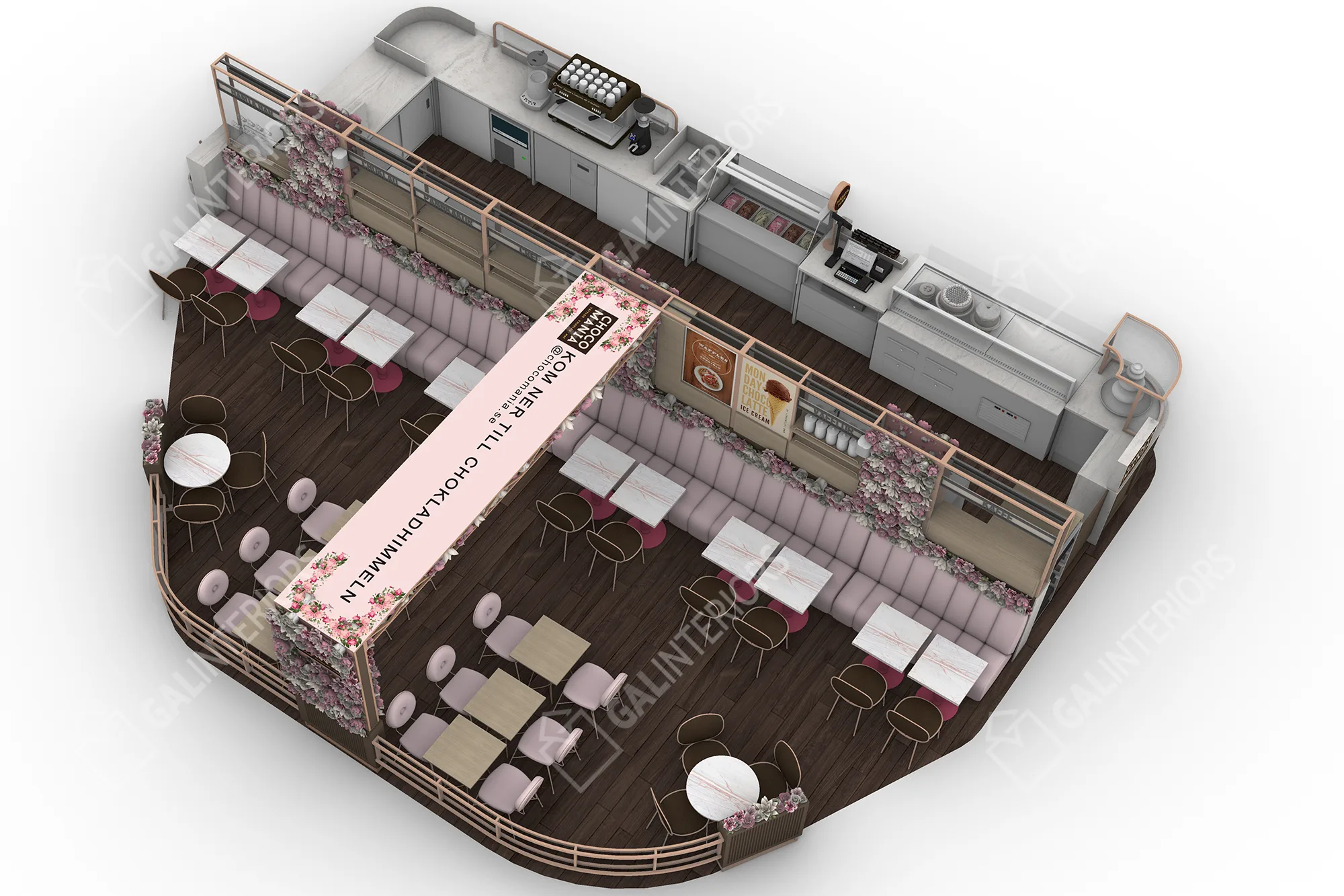 CHOCO MANIA-MOS — 3D Interior Visualization by Gal Interiors, photo 7