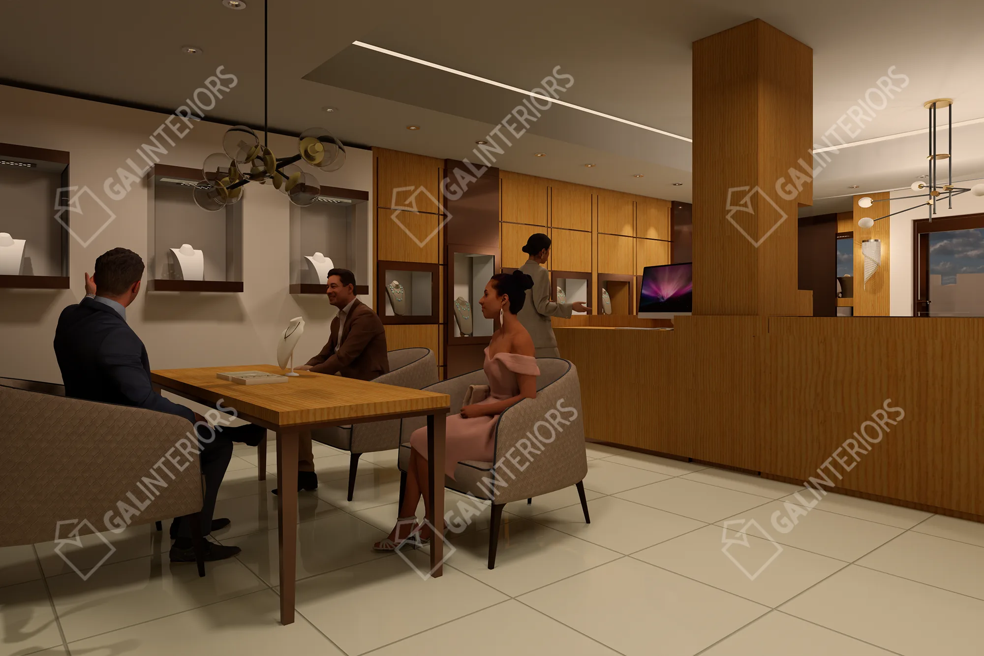 UHREN PAUL SCHMUCK — 3D Interior Visualization by Gal Interiors, photo 23
