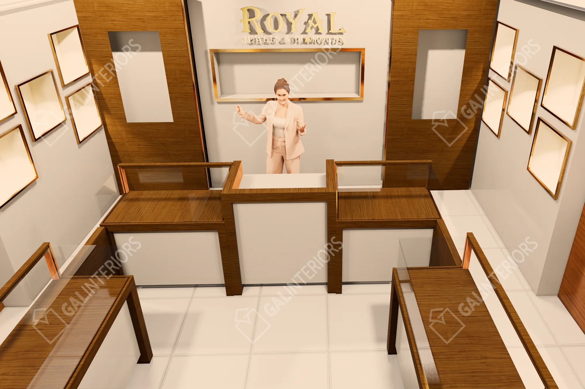 ROYAL JEWELERS — 3D Interior Visualization by Gal Interiors, photo 6