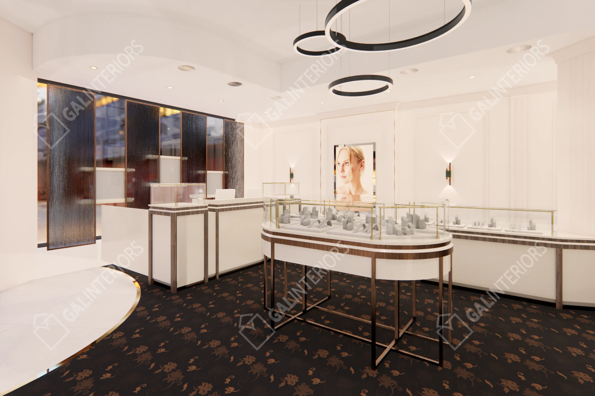 STATE STREET JEWELERS — 3D Interior Visualization by Gal Interiors, photo 3