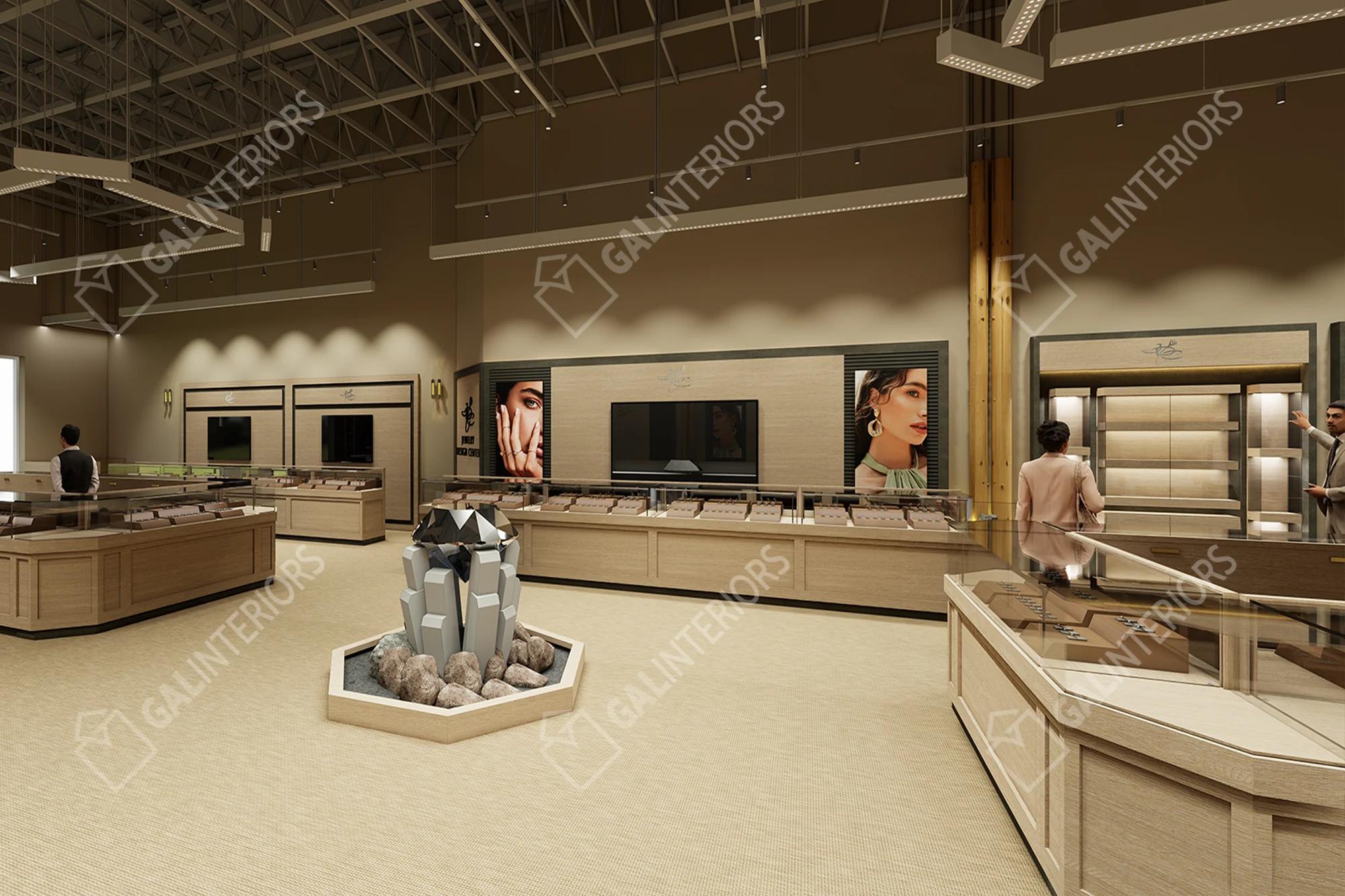JEWELRY DESIGN CENTER — 3D Interior Visualization by Gal Interiors, photo 22