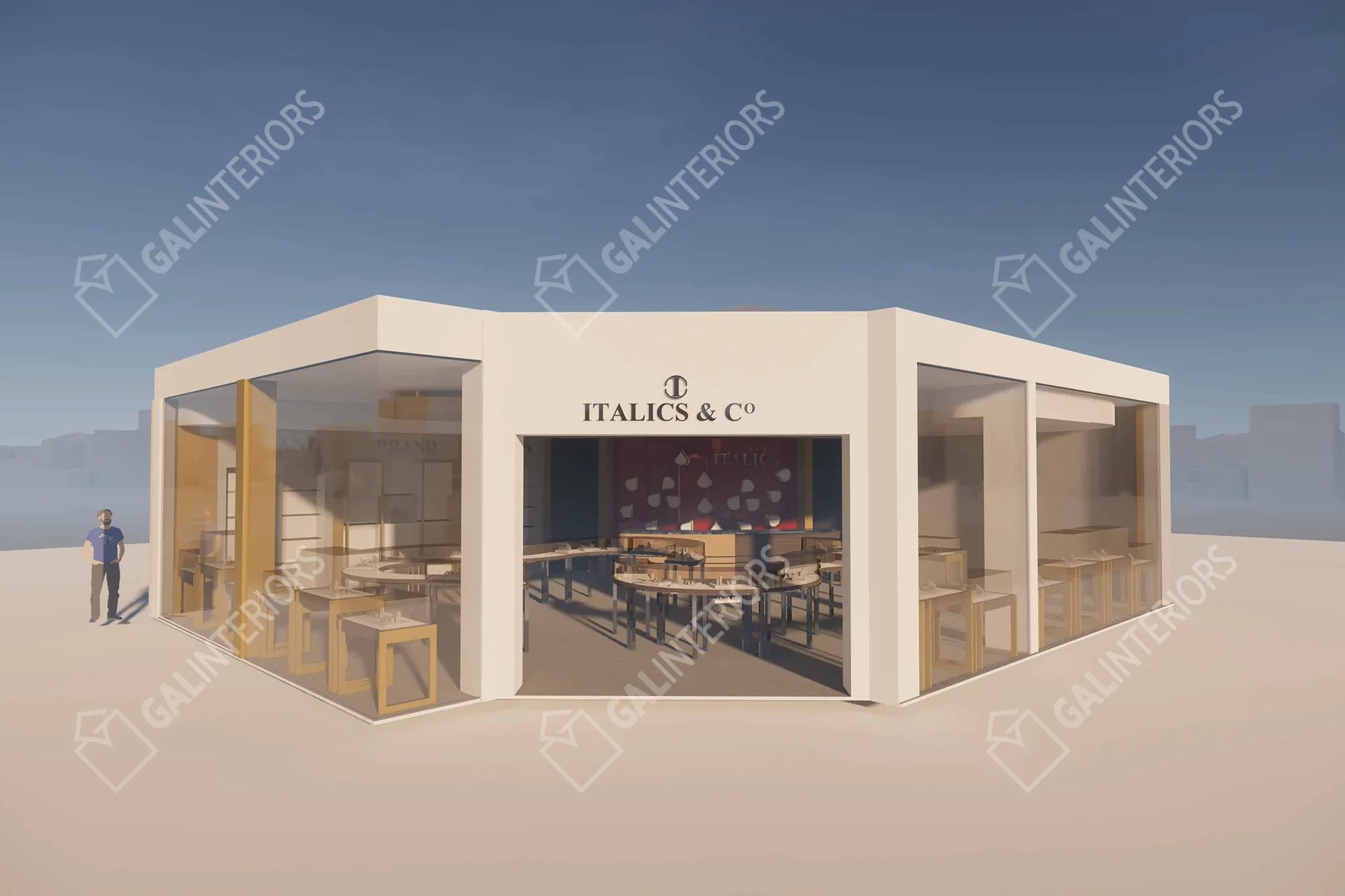 ITALICS CO — 3D Interior Visualization by Gal Interiors, photo 5