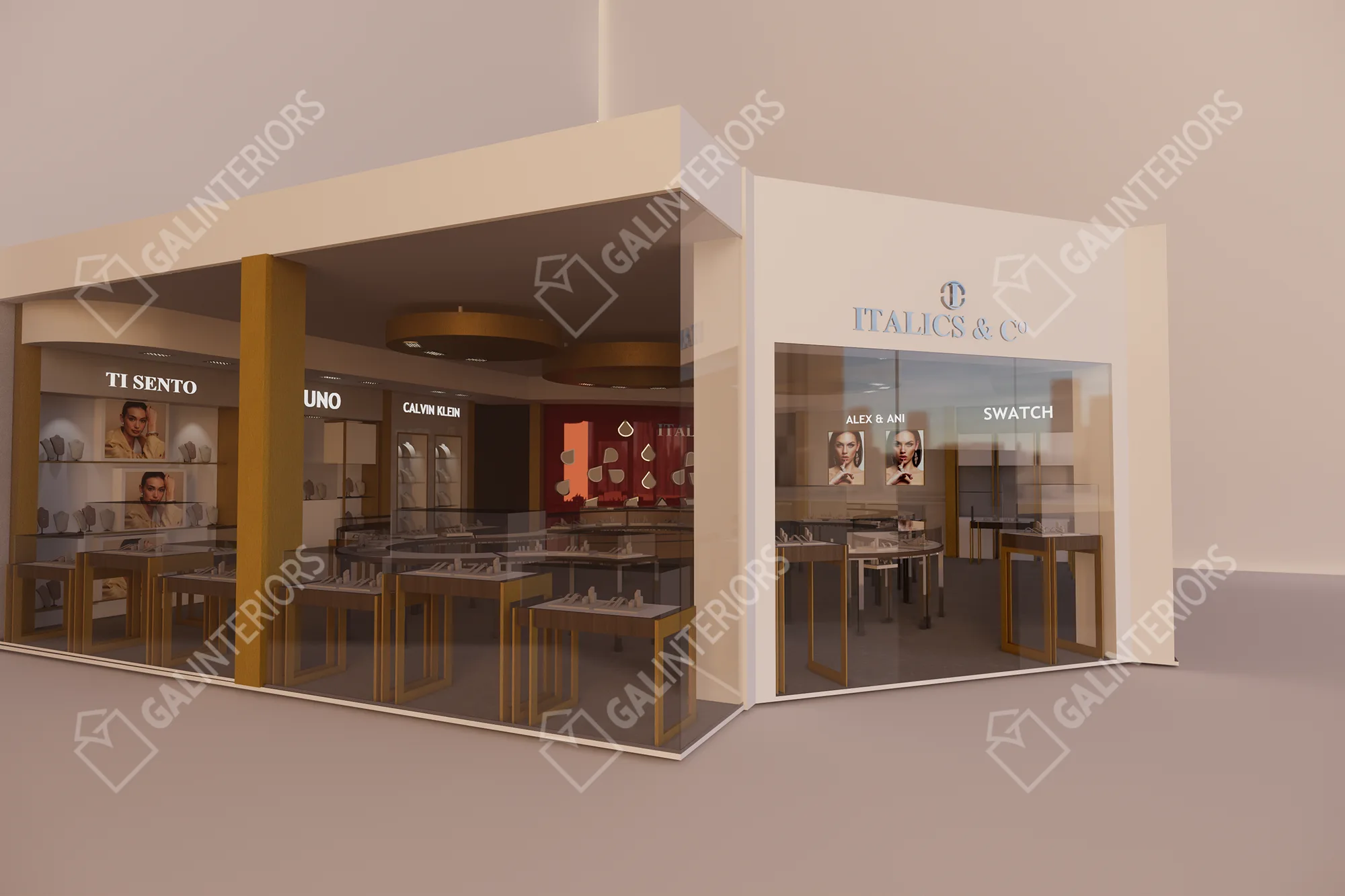 ITALICS CO — 3D Interior Visualization by Gal Interiors, photo 9