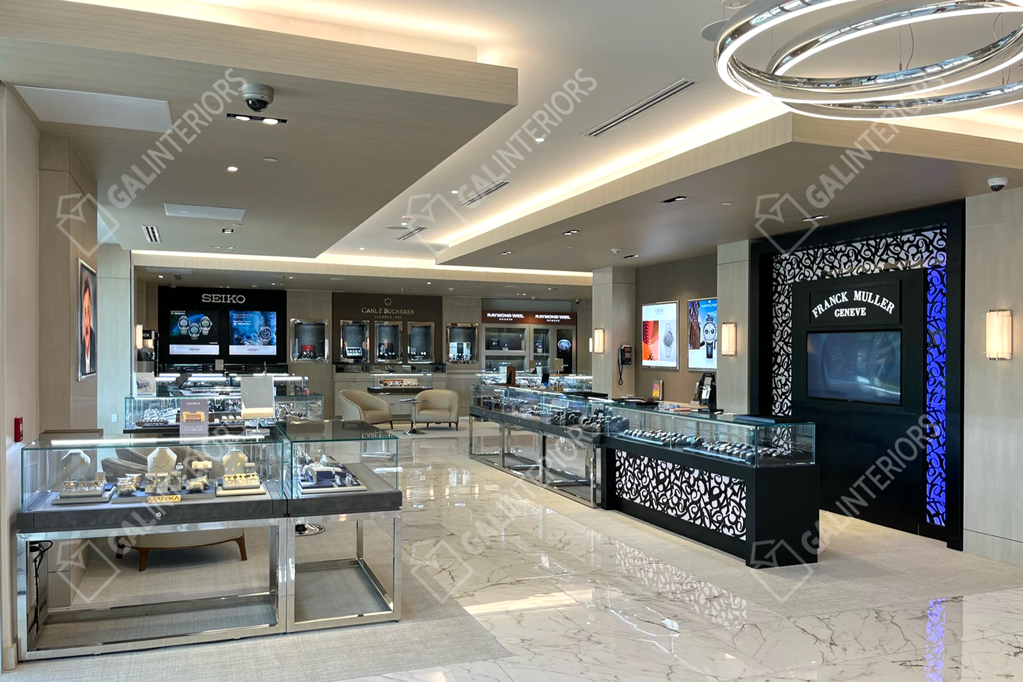 I W MARKS JEWELERS — Jewelry Store Interior Design by Gal Interiors, photo 11