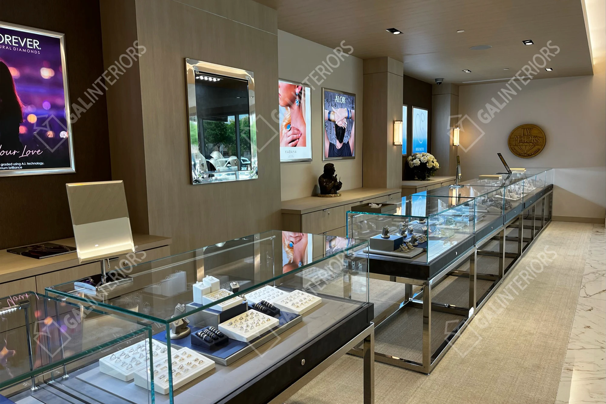 I W MARKS JEWELERS — Jewelry Store Interior Design by Gal Interiors, photo 12