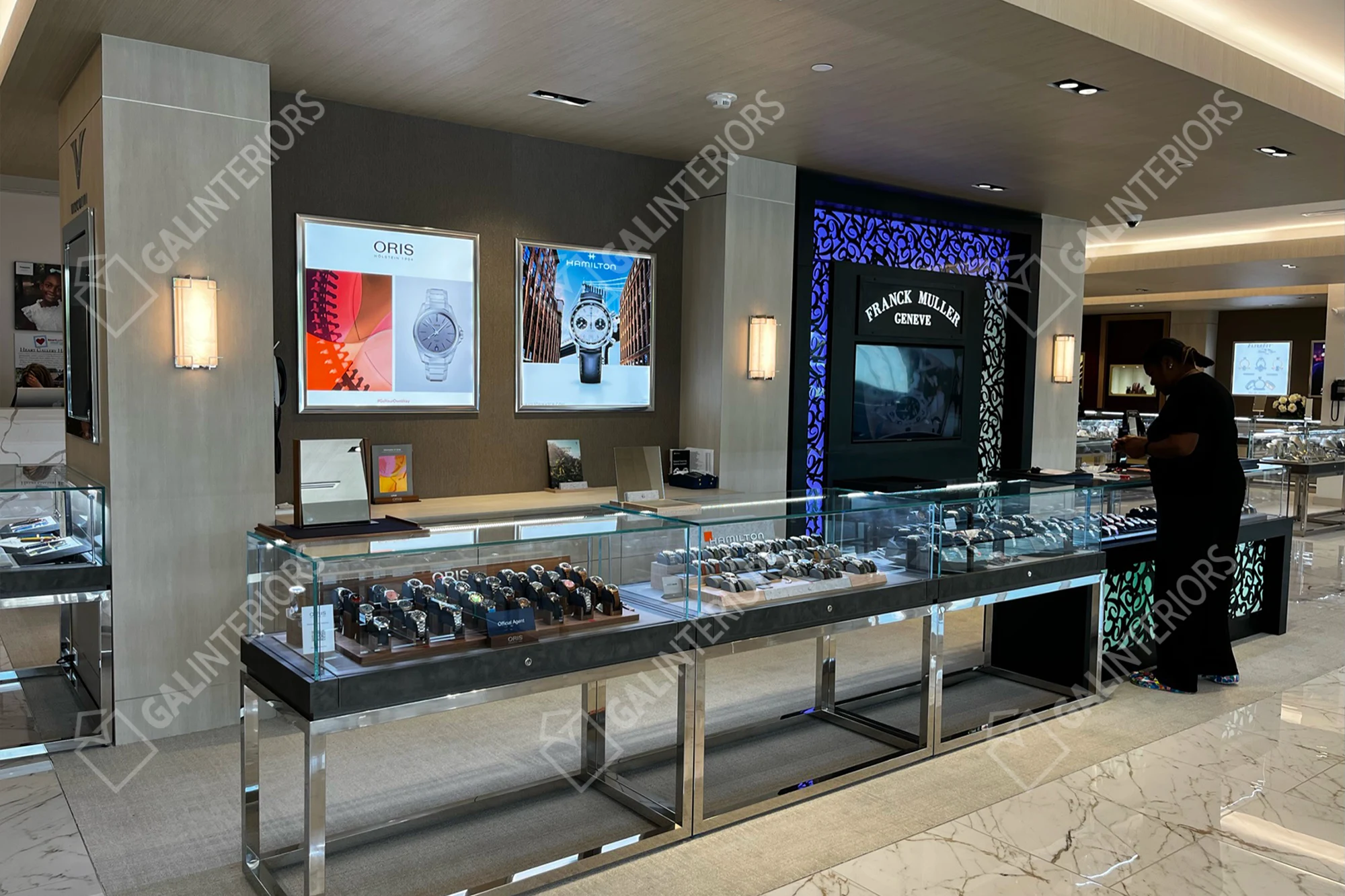 I W MARKS JEWELERS — Jewelry Store Interior Design by Gal Interiors, photo 14