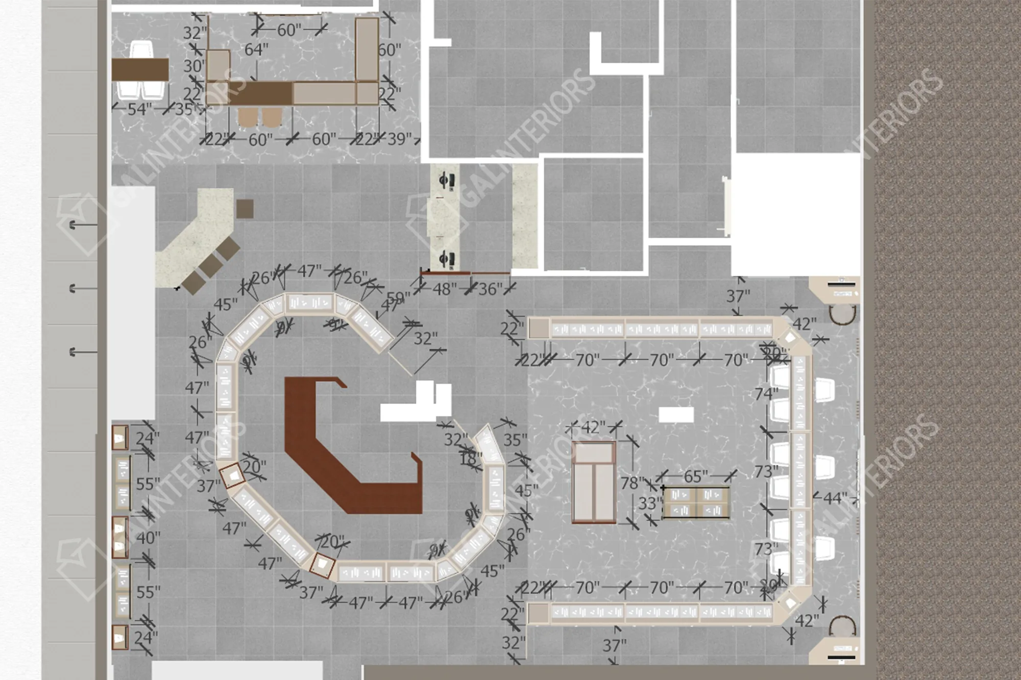 WOODARD'S DIAMONDS & DESIGN — 3D Interior Visualization by Gal Interiors, photo 8