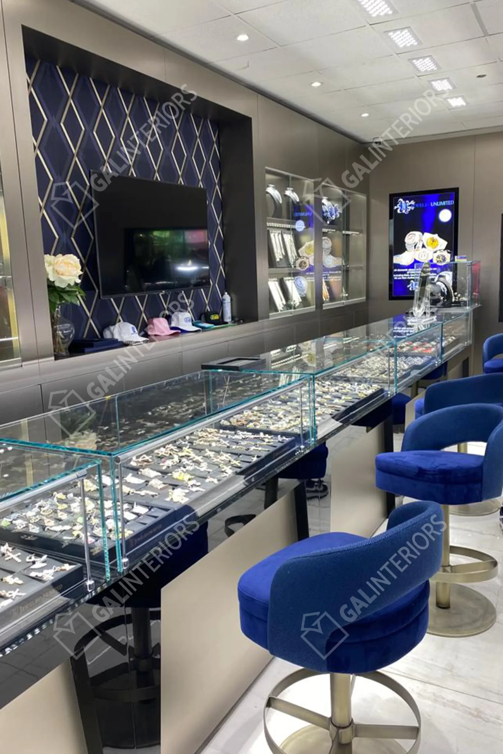 JEWELERY UNLIMITED — Jewelry Store Interior Design by Gal Interiors, photo 8