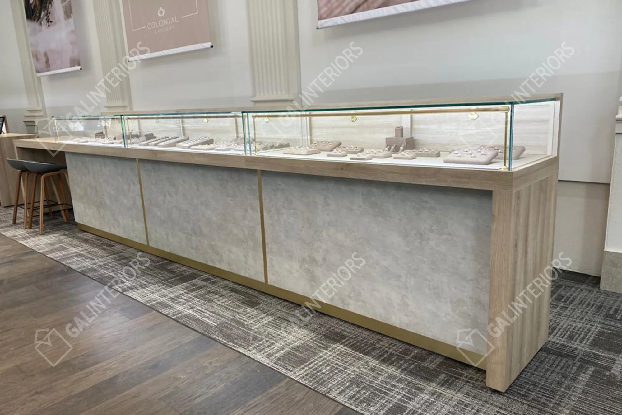 COLONIAL JEWELERS — Jewelry Store Interior Design by Gal Interiors, photo 19