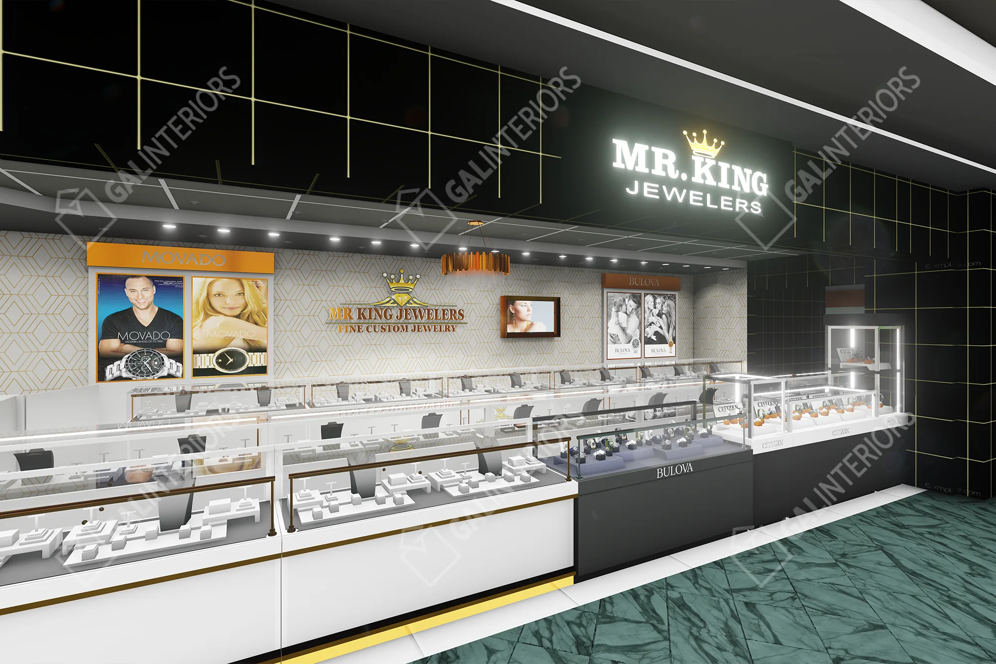 MR KING MEMPHIS — 3D Interior Visualization by Gal Interiors, photo 4