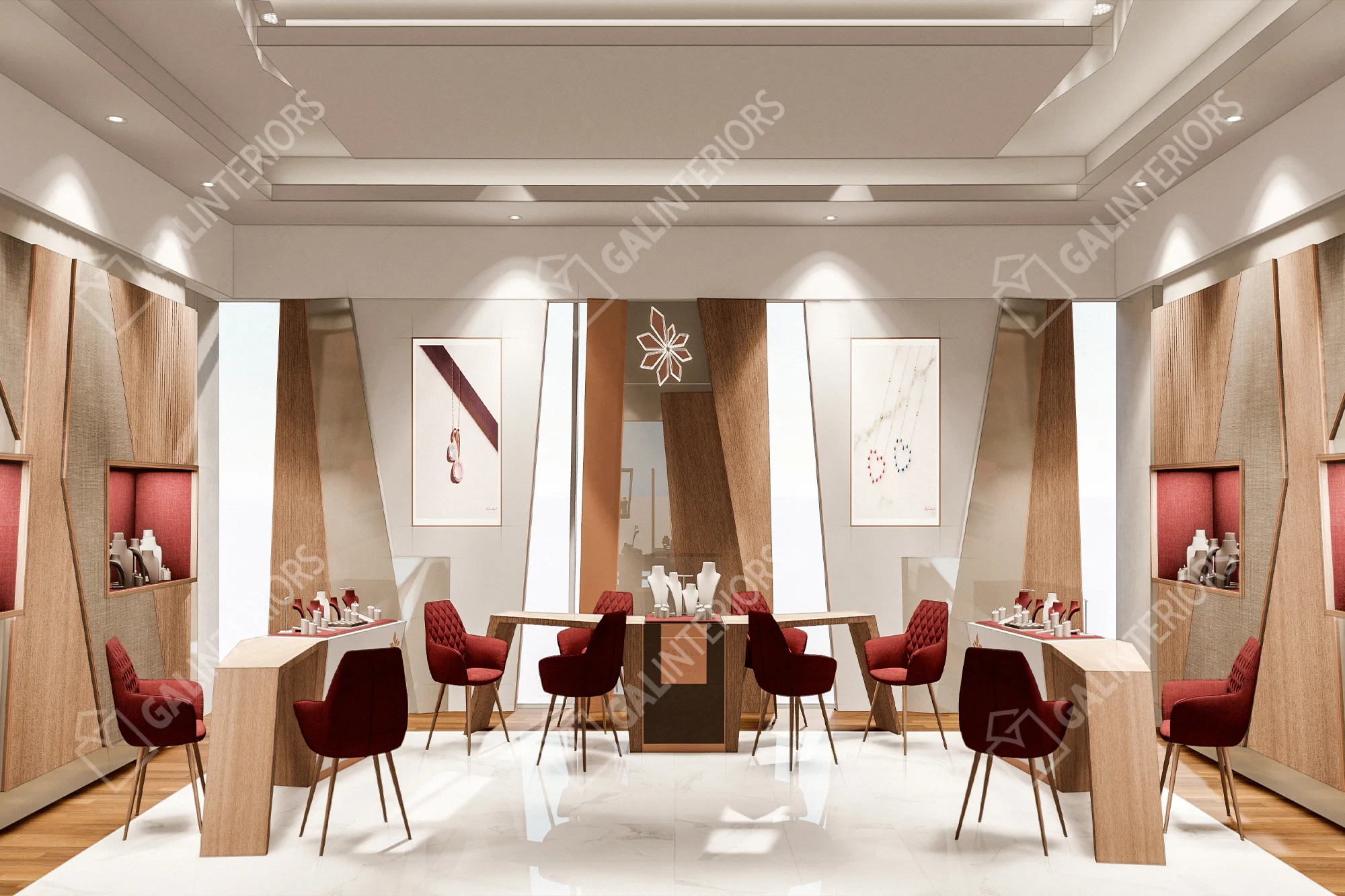 MUSALLI JEWELRY - HERAA MALL / JEDDAH — 3D Interior Visualization by Gal Interiors, photo 5