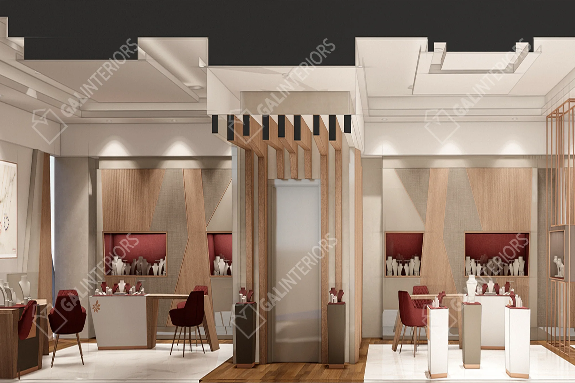 MUSALLI JEWELRY - HERAA MALL / JEDDAH — 3D Interior Visualization by Gal Interiors, photo 7