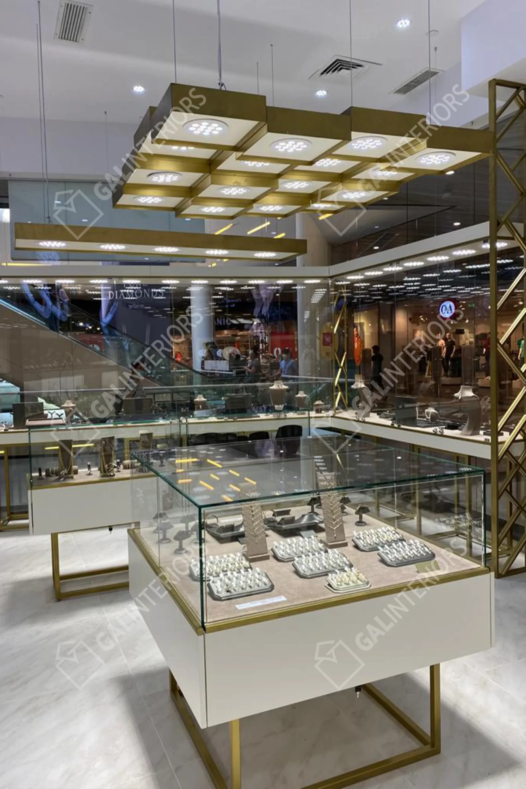 SEVDA DIAMONDS PROMENADA — Jewelry Store Interior Design by Gal Interiors, photo 6