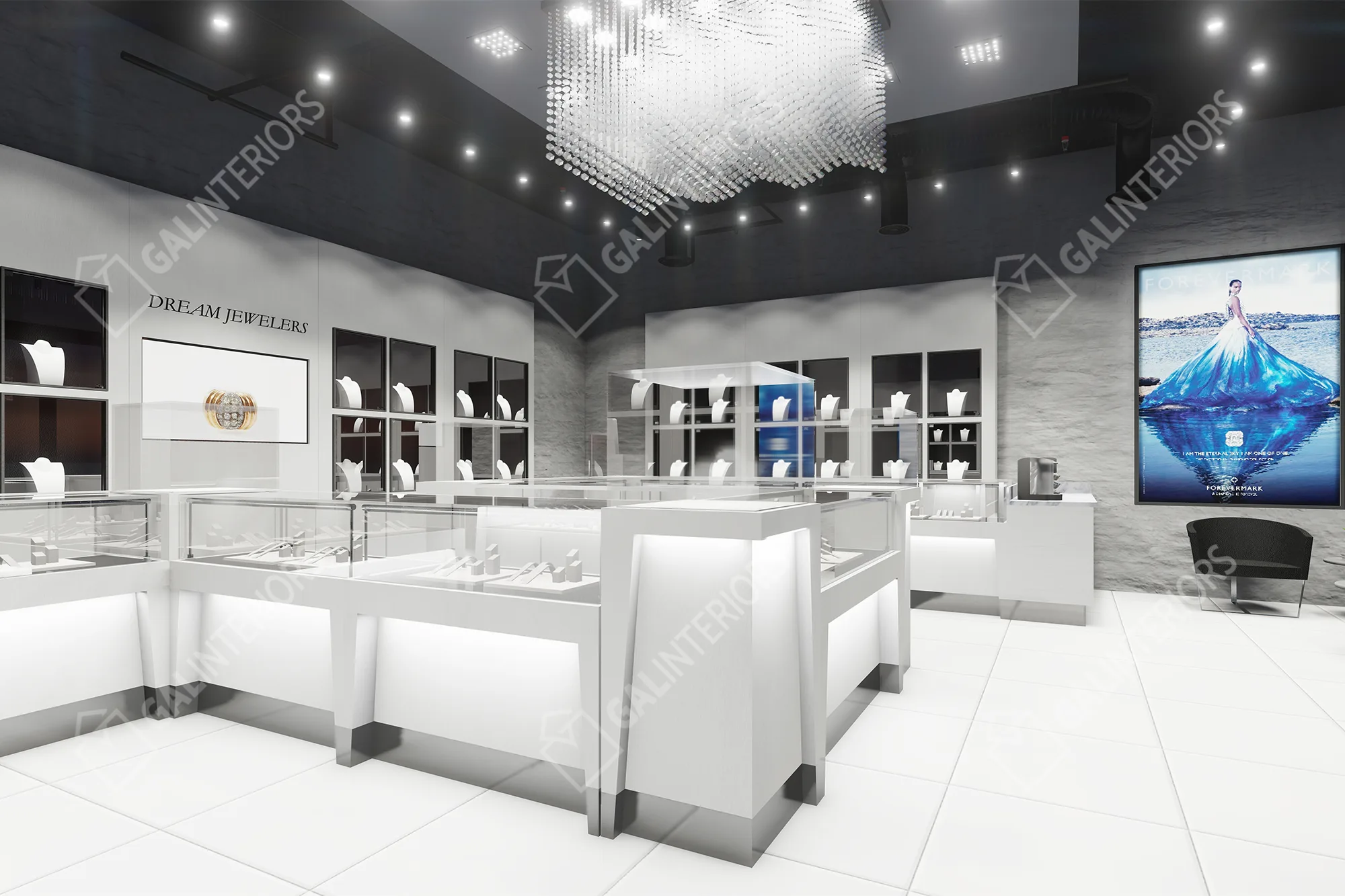 DREAM JEWELERS — 3D Interior Visualization by Gal Interiors, photo 6