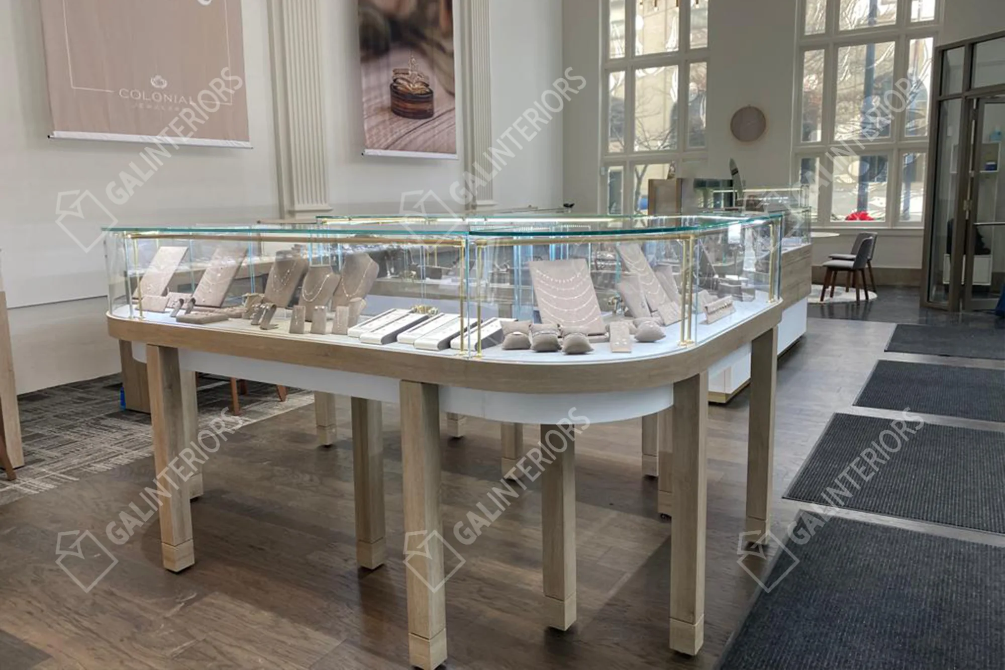 COLONIAL JEWELERS — Jewelry Store Interior Design by Gal Interiors, photo 21