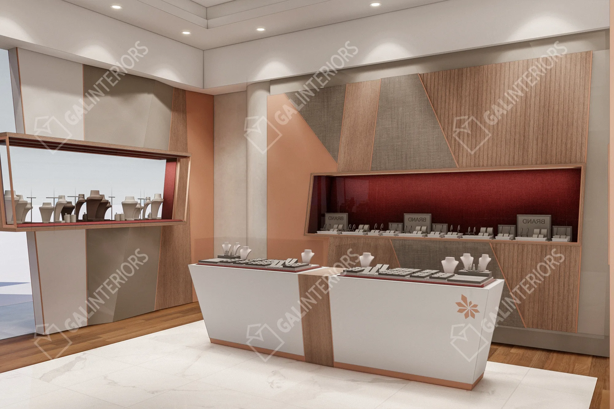 MUSALLI JEWELRY - HERAA MALL / JEDDAH — 3D Interior Visualization by Gal Interiors, photo 9