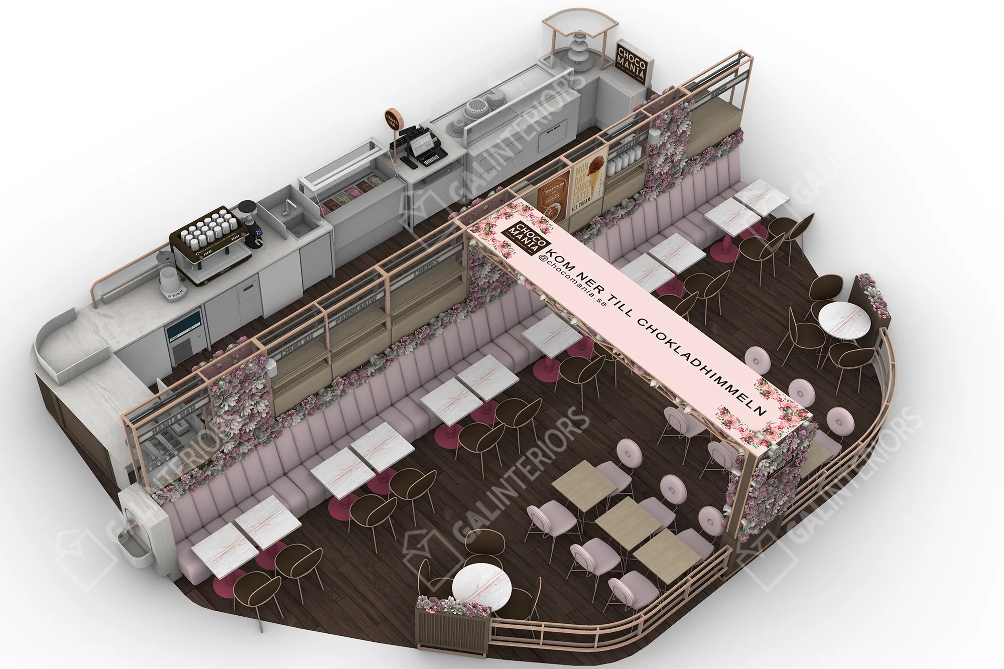 CHOCO MANIA-MOS — 3D Interior Visualization by Gal Interiors, photo 8