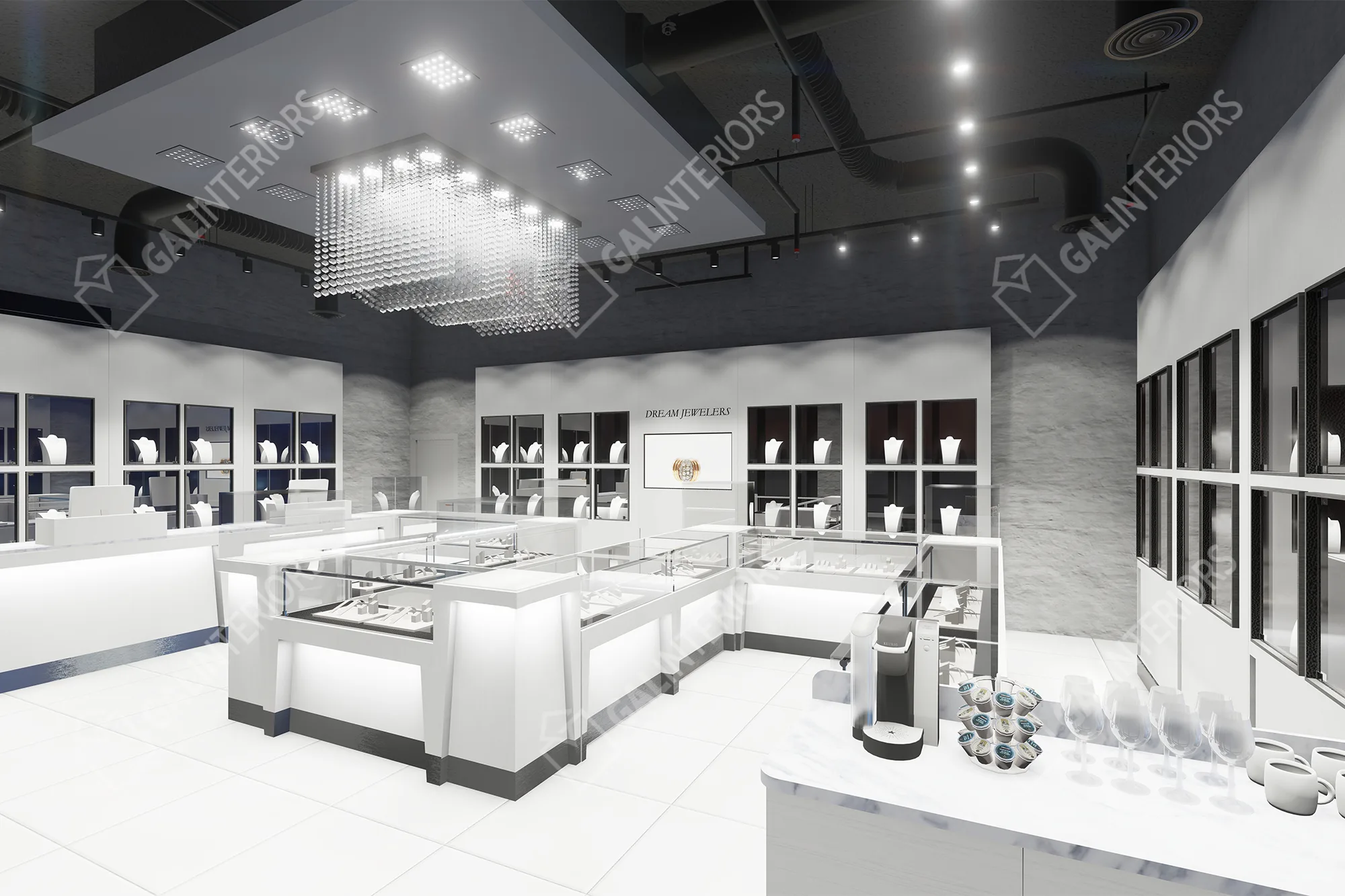 DREAM JEWELERS — 3D Interior Visualization by Gal Interiors, photo 7