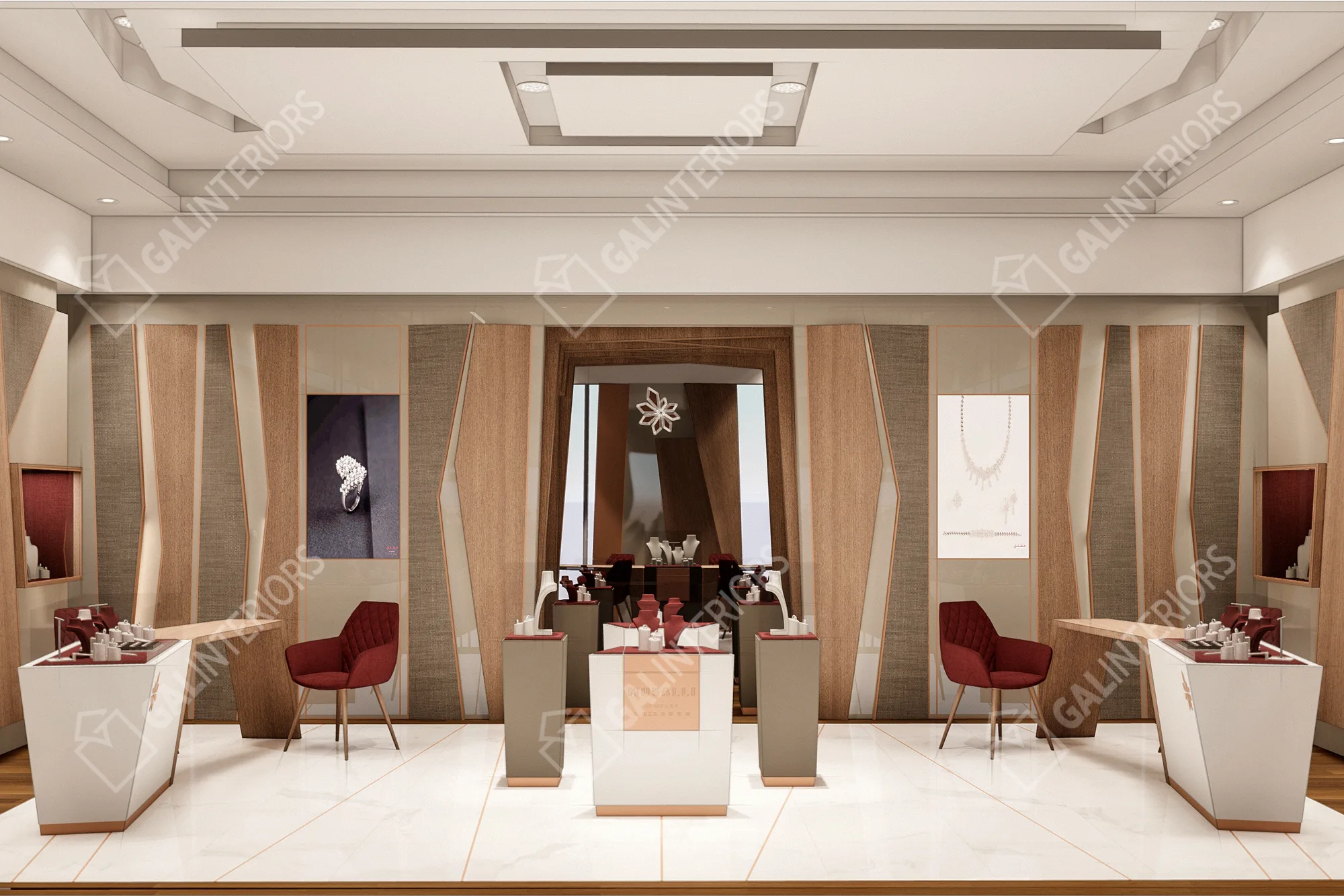 MUSALLI JEWELRY - HERAA MALL / JEDDAH — 3D Interior Visualization by Gal Interiors, photo 10