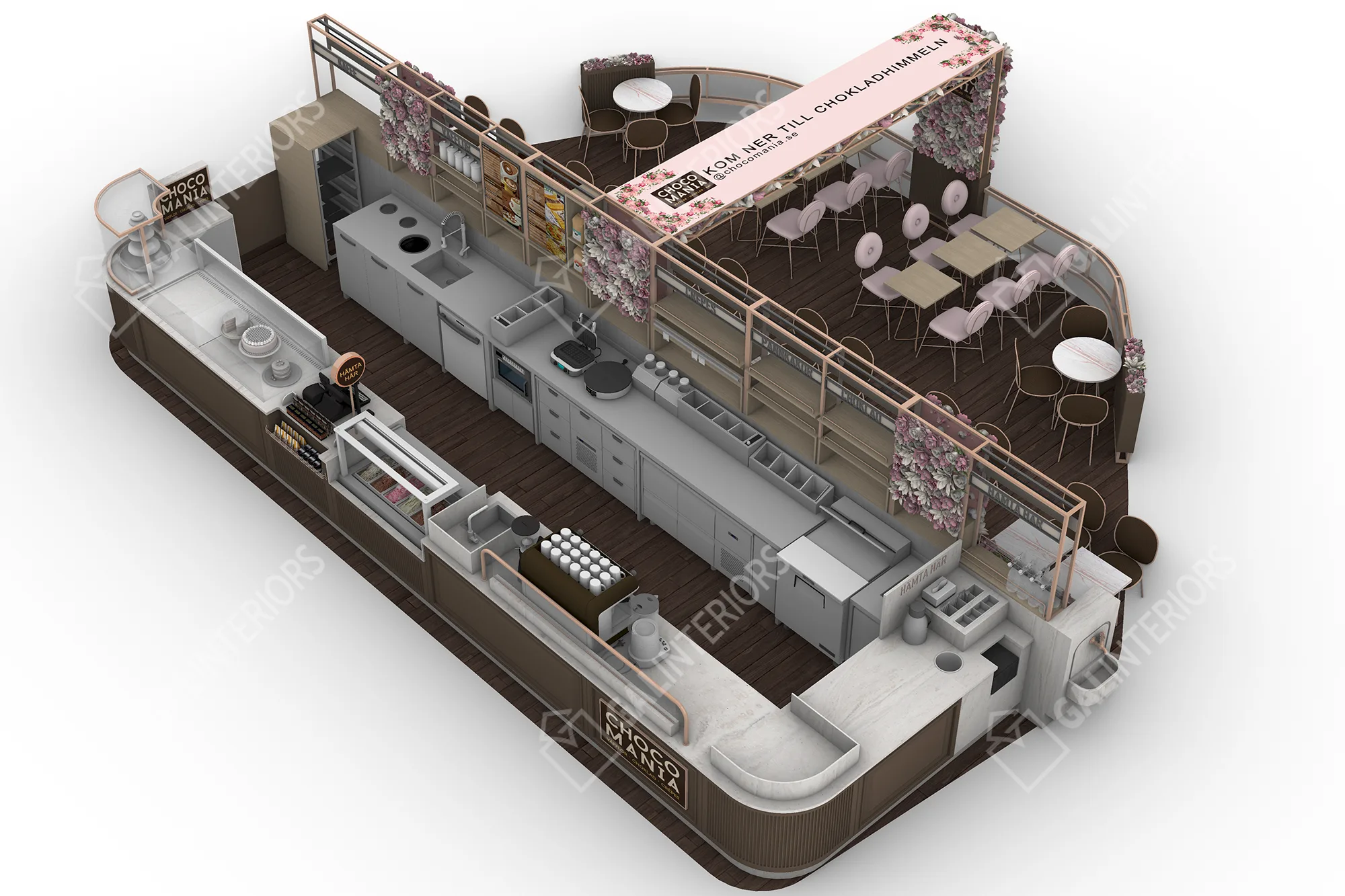 CHOCO MANIA-MOS — 3D Interior Visualization by Gal Interiors, photo 9