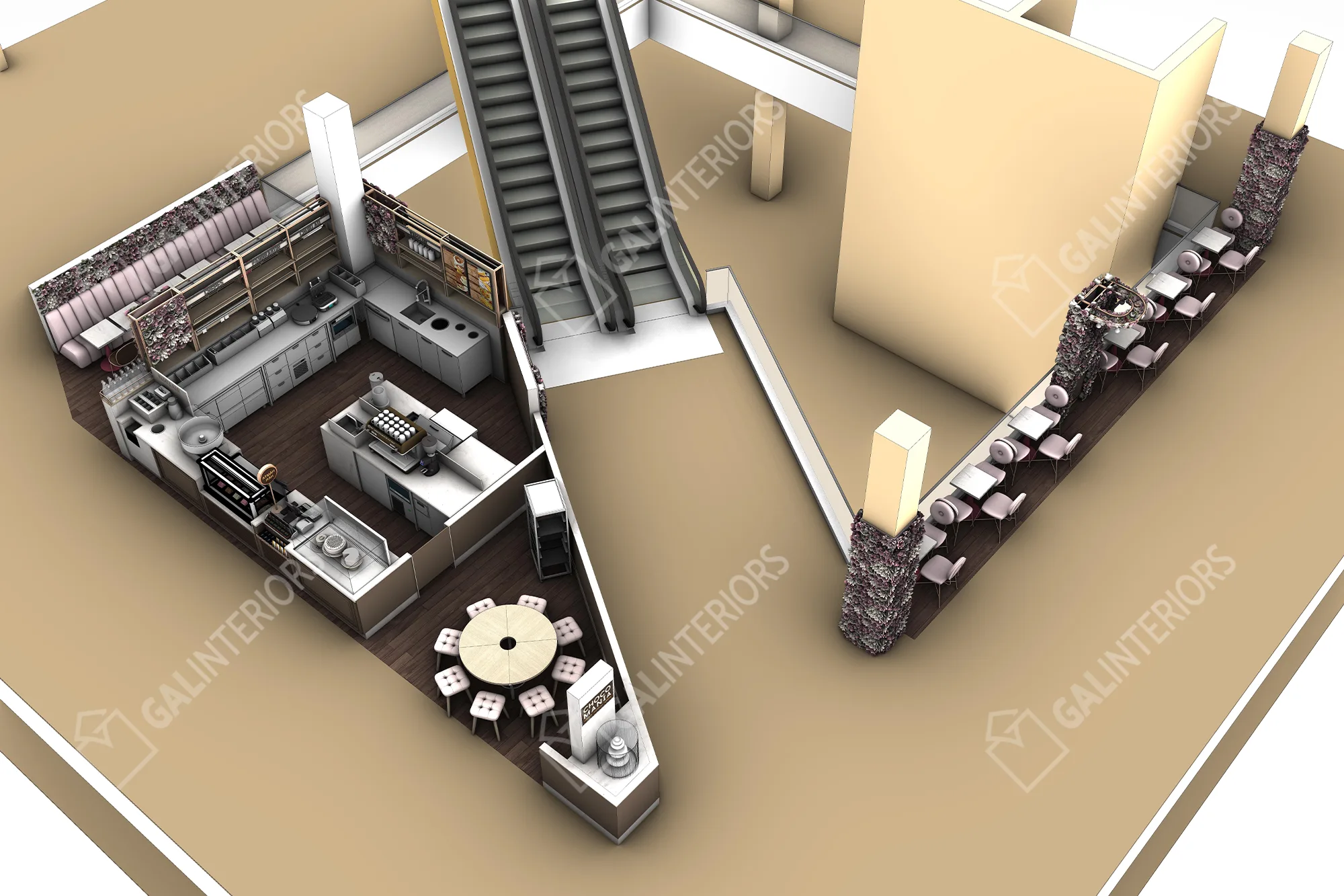 CHOCO MANIA-IGOR — 3D Interior Visualization by Gal Interiors, photo 8