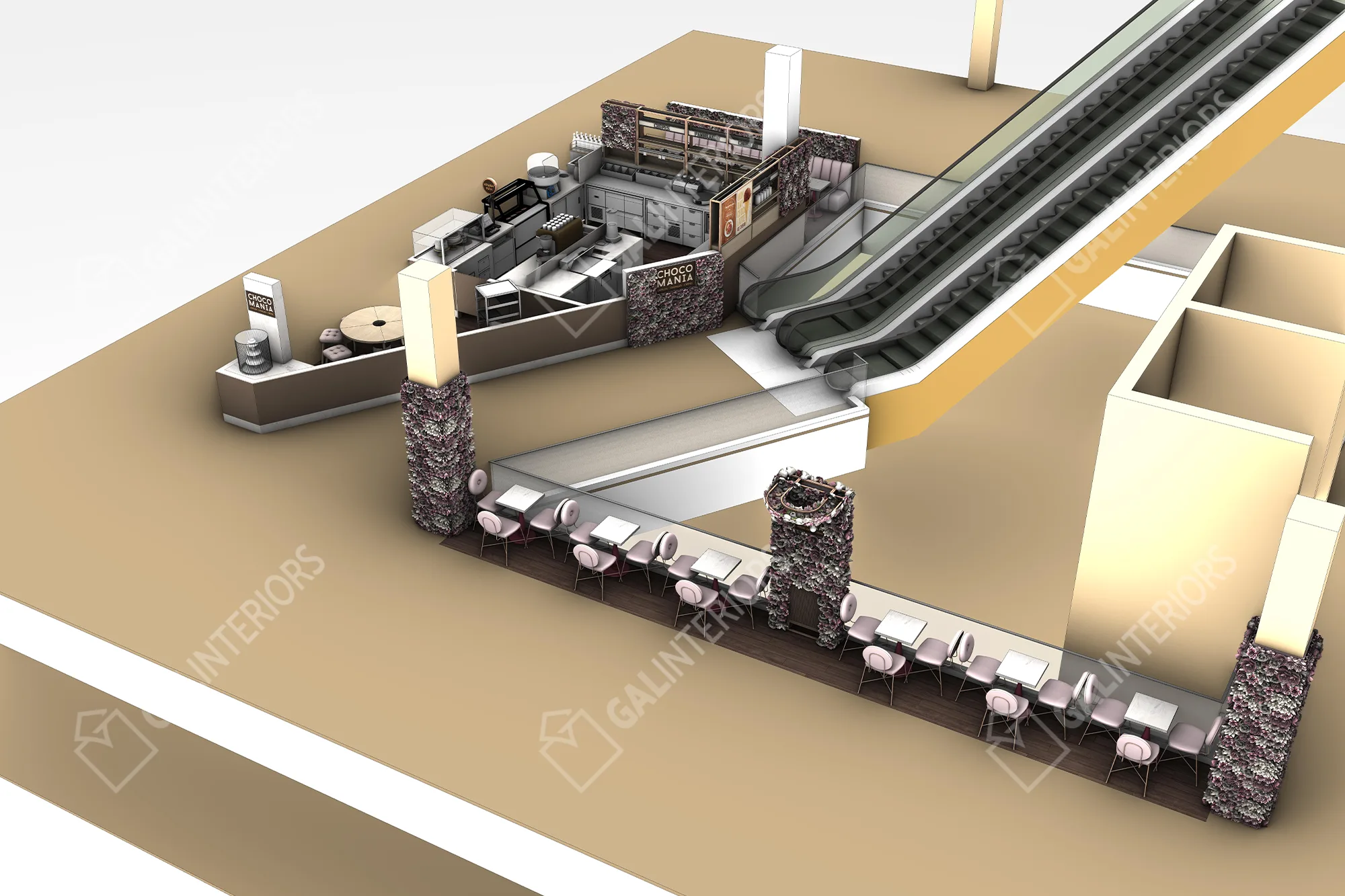 CHOCO MANIA-IGOR — 3D Interior Visualization by Gal Interiors, photo 9