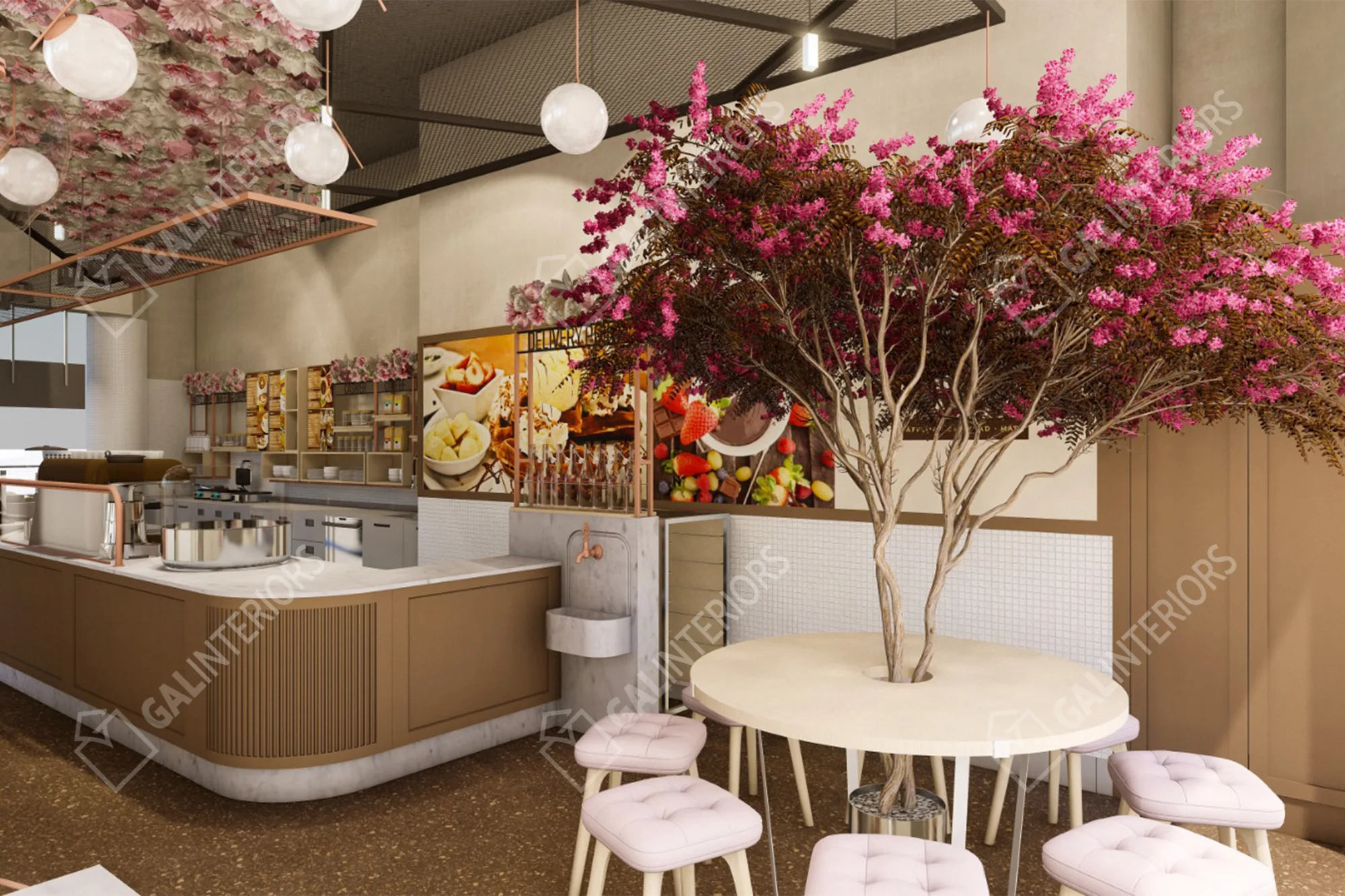 CHOCO MANIA-UMEA — 3D Interior Visualization by Gal Interiors, photo 4
