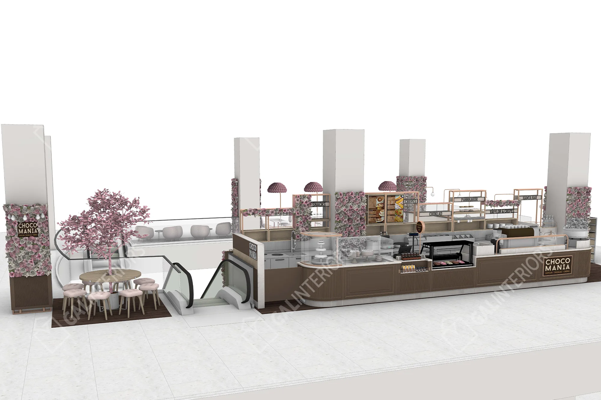 CHOCO MANIA-MALMO — 3D Interior Visualization by Gal Interiors, photo 12