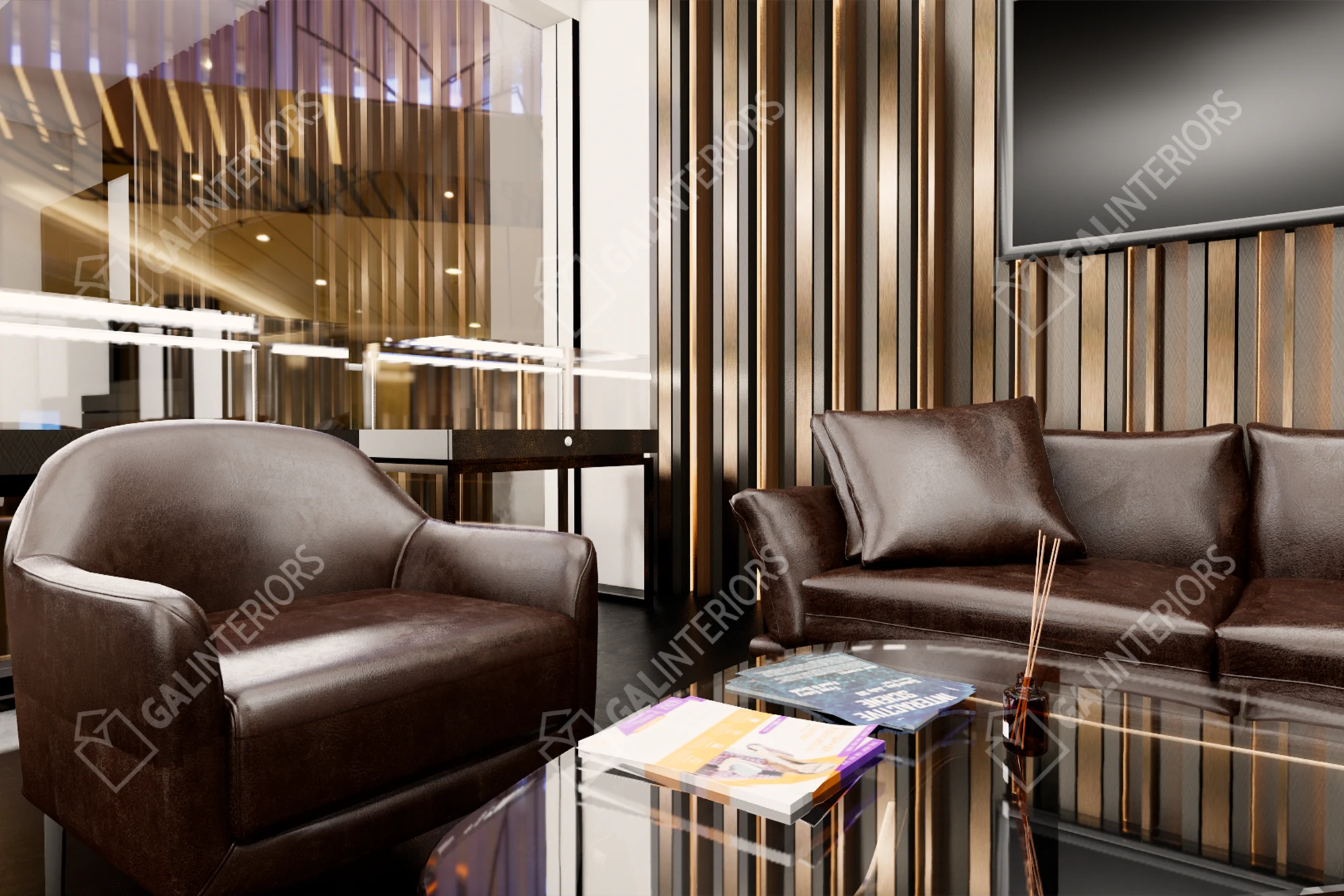 LUXURY CAVE — 3D Interior Visualization by Gal Interiors, photo 10