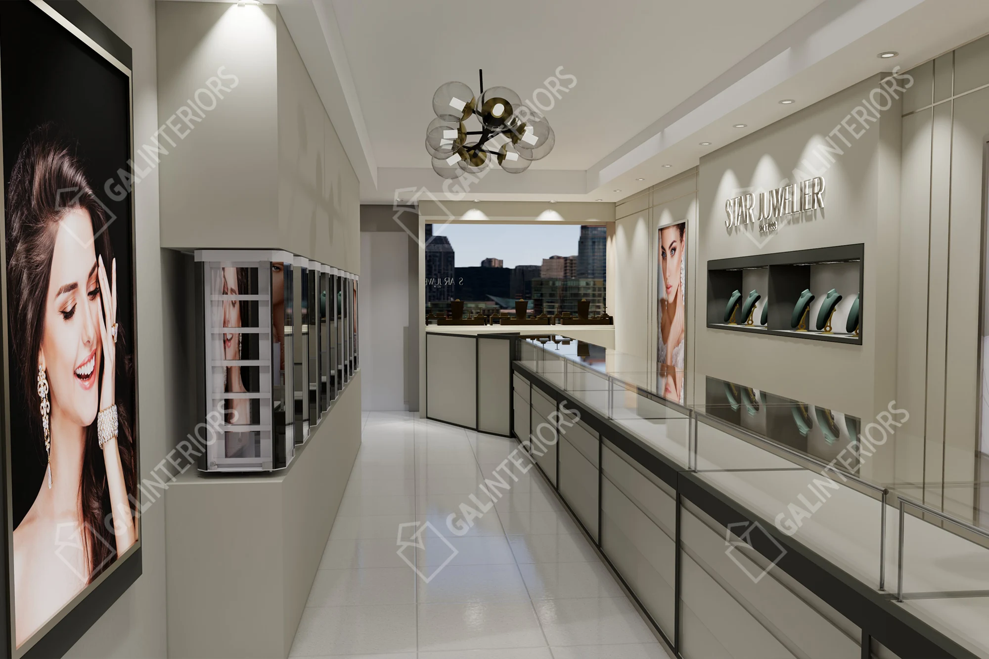 STAR JUWELIER — 3D Interior Visualization by Gal Interiors, photo 3