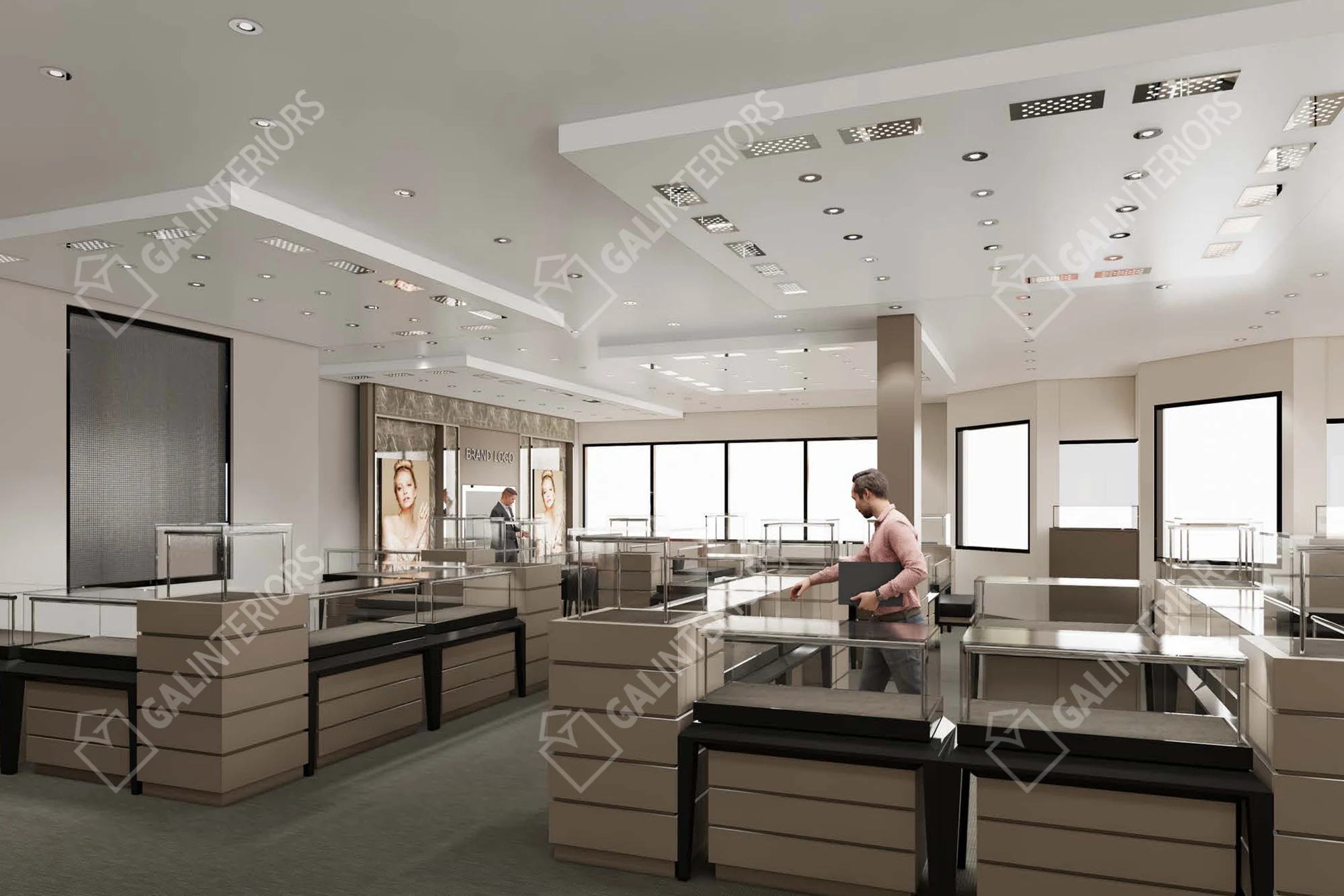 MORGAN'S JEWELRY — 3D Interior Visualization by Gal Interiors, photo 3