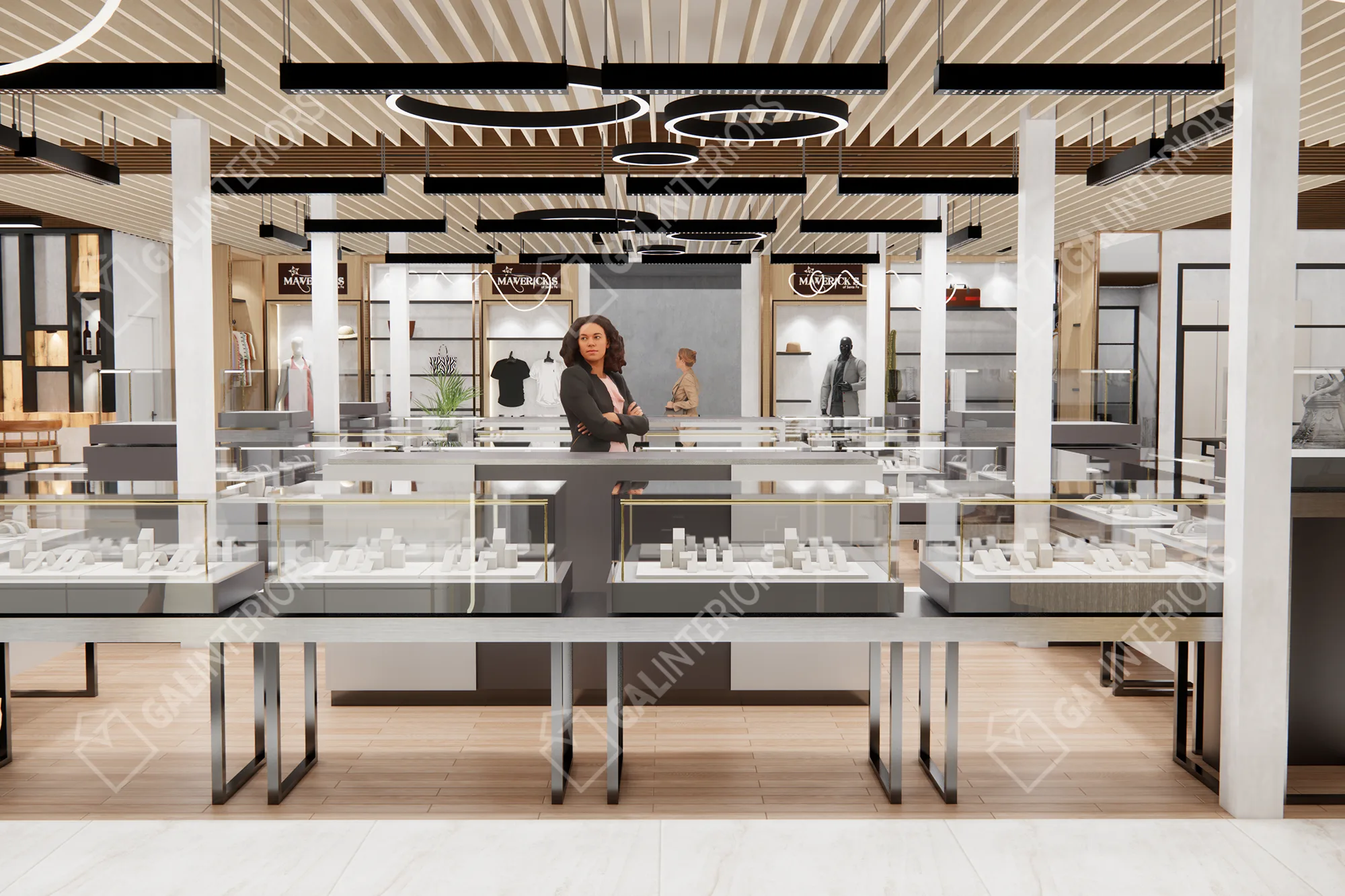 MAVERICK'S OF SANTA FE — 3D Interior Visualization by Gal Interiors, photo 5