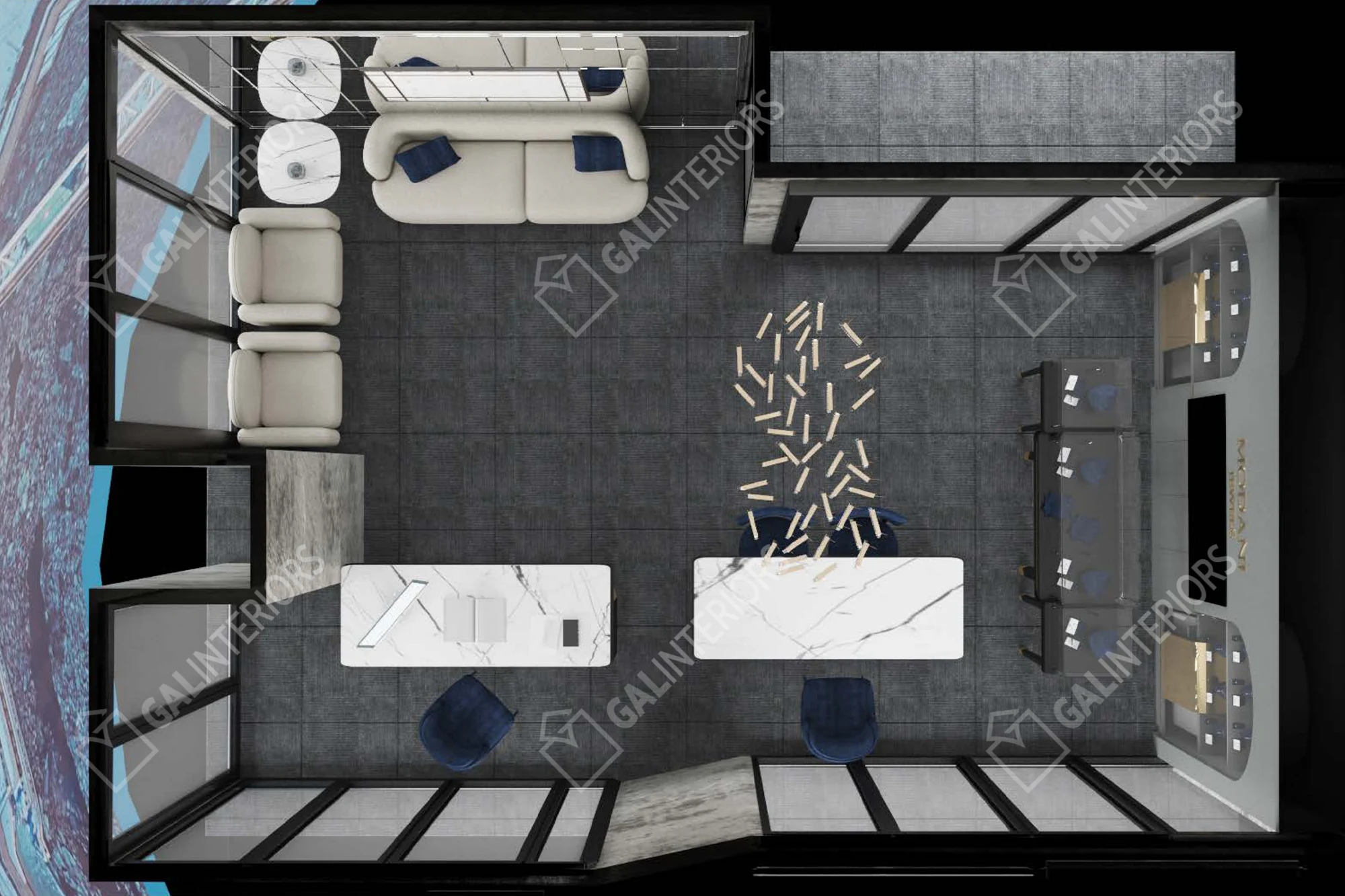 MODANI JEWELS — 3D Interior Visualization by Gal Interiors, photo 6