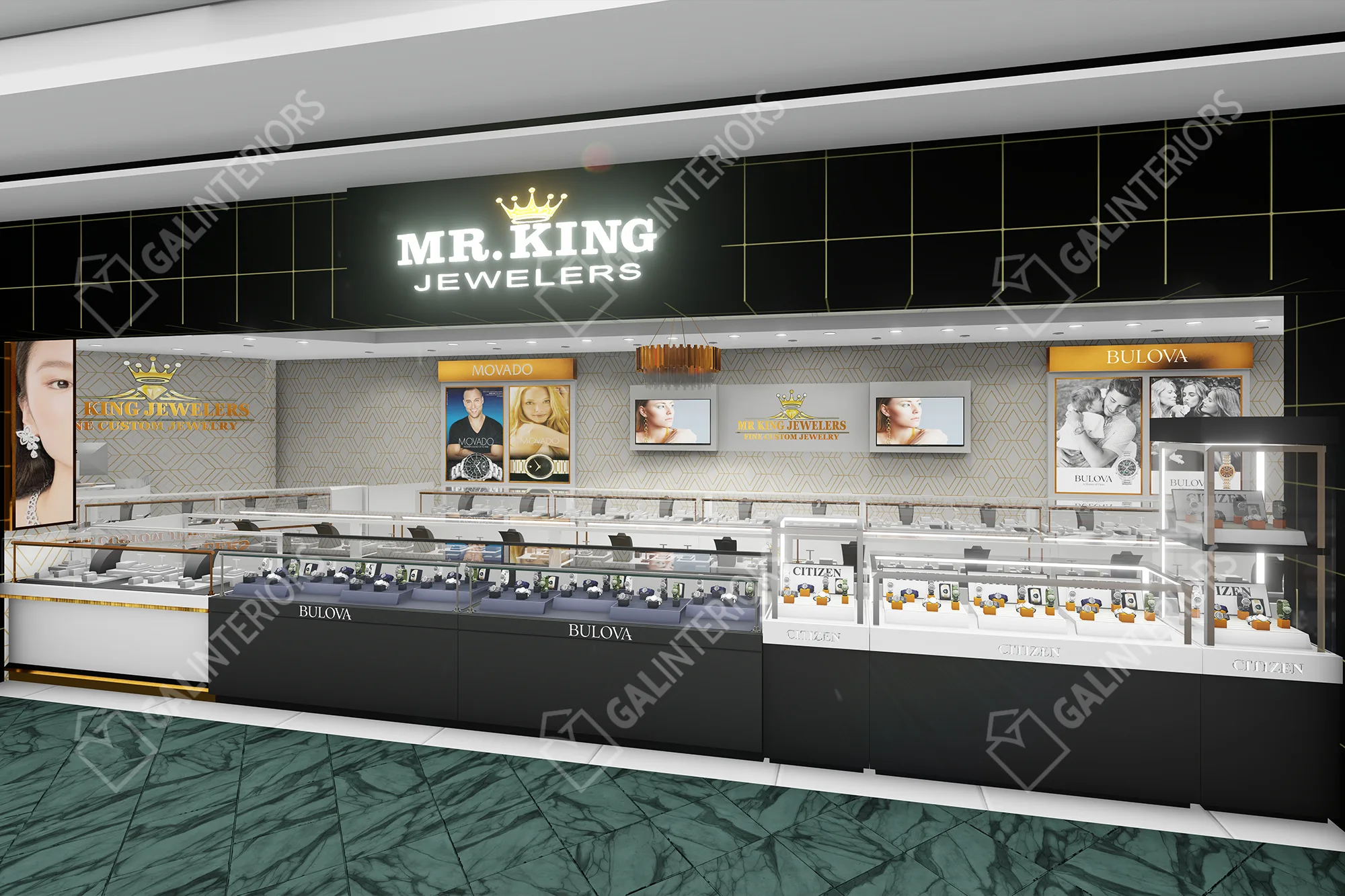 MR KING MEMPHIS — 3D Interior Visualization by Gal Interiors, photo 8