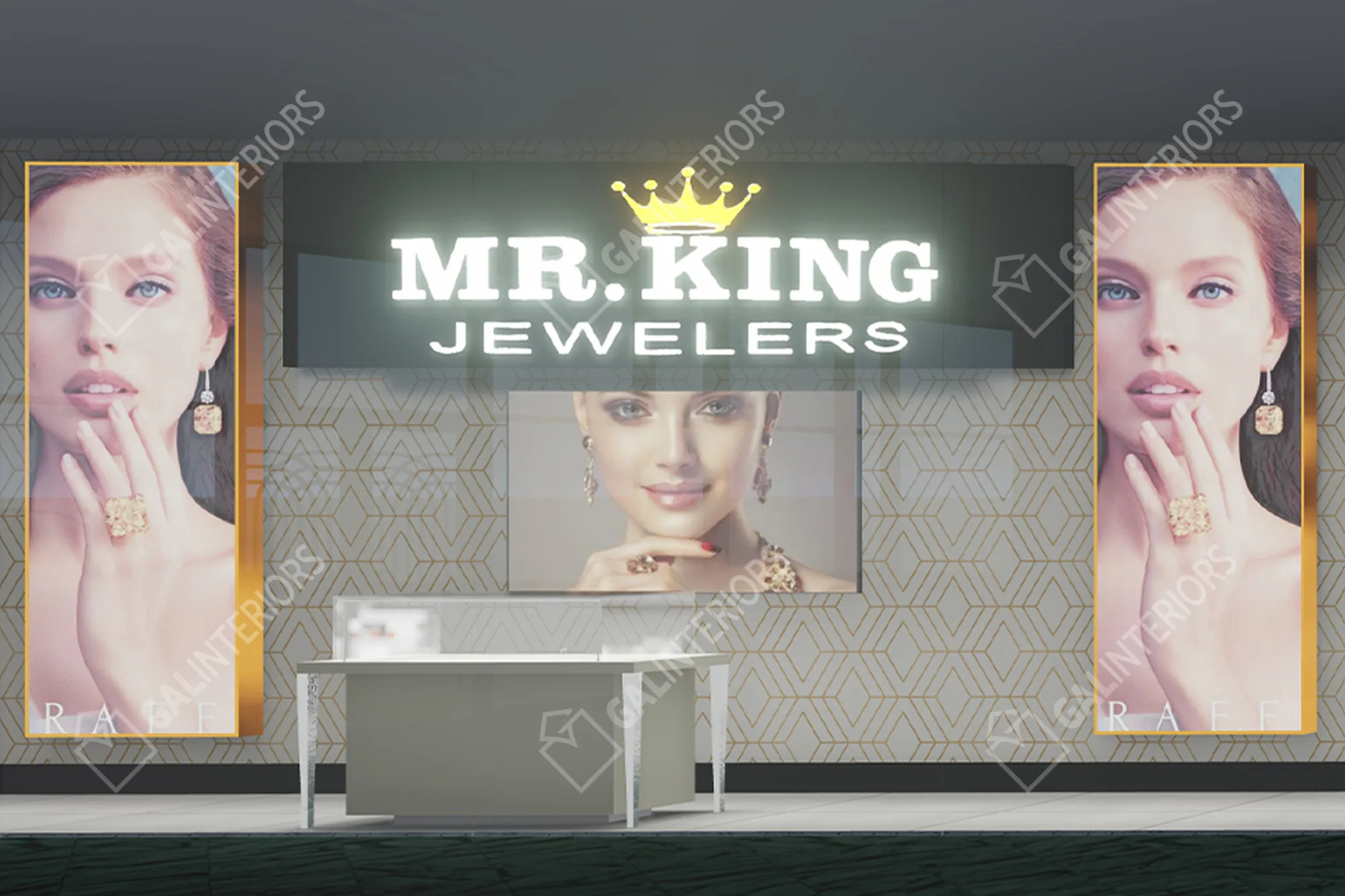 MR KING MEMPHIS — 3D Interior Visualization by Gal Interiors, photo 9