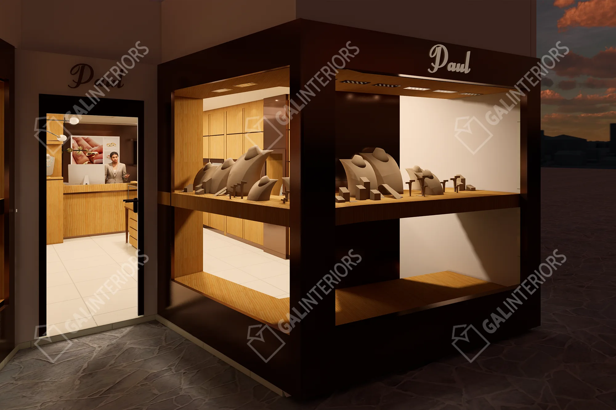 UHREN PAUL SCHMUCK — 3D Interior Visualization by Gal Interiors, photo 27