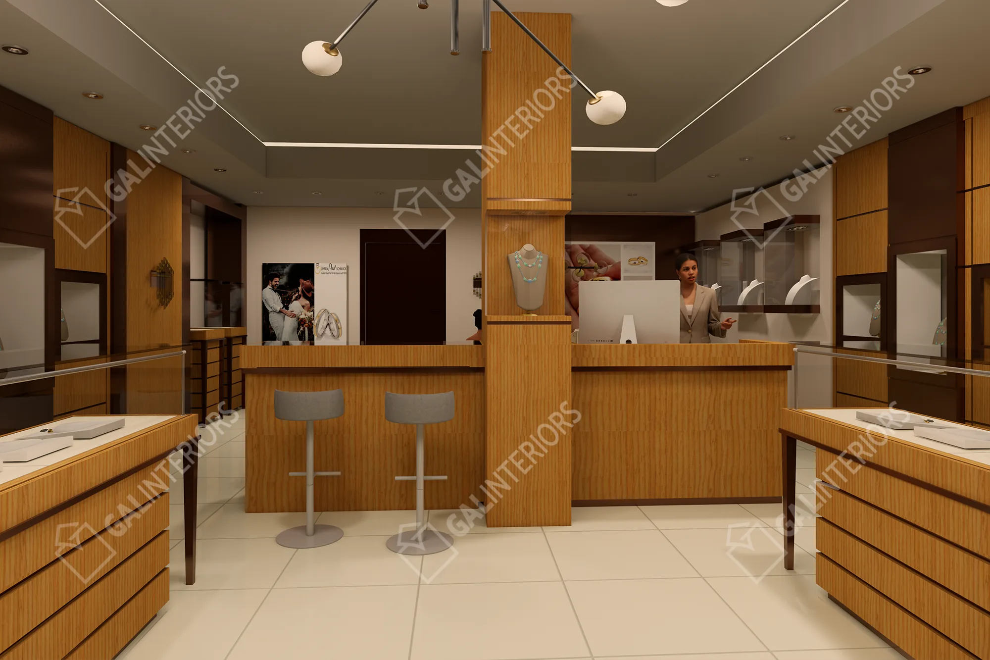 UHREN PAUL SCHMUCK — 3D Interior Visualization by Gal Interiors, photo 28