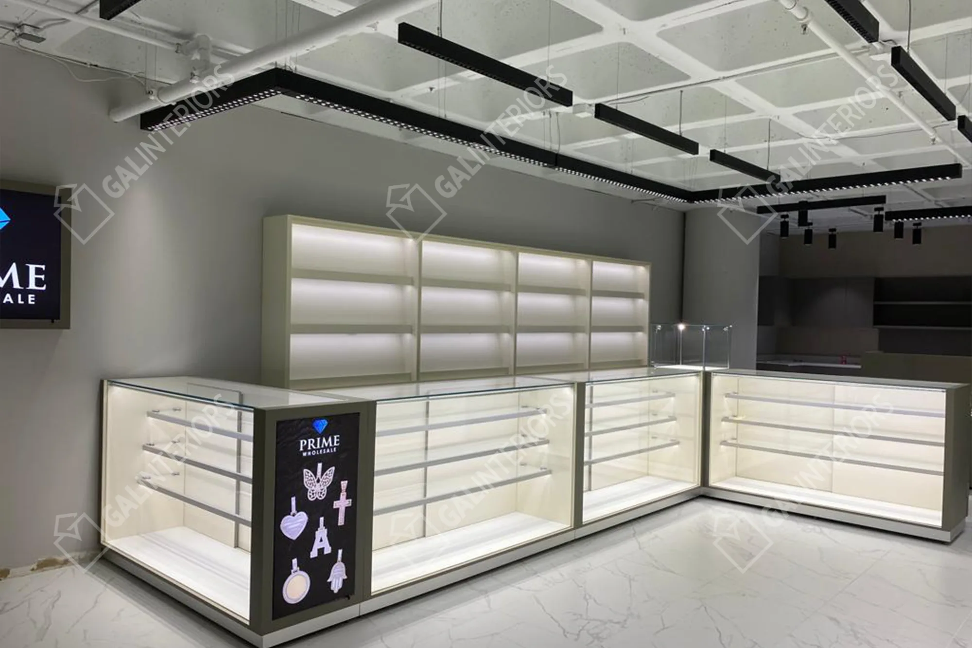 PRIME — Jewelry Store Interior Design by Gal Interiors, photo 6