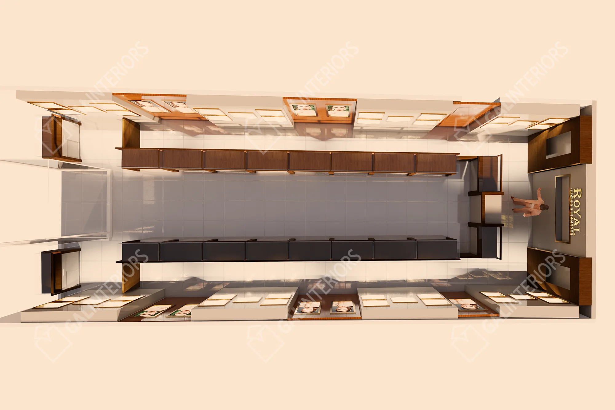 ROYAL JEWELERS — 3D Interior Visualization by Gal Interiors, photo 7