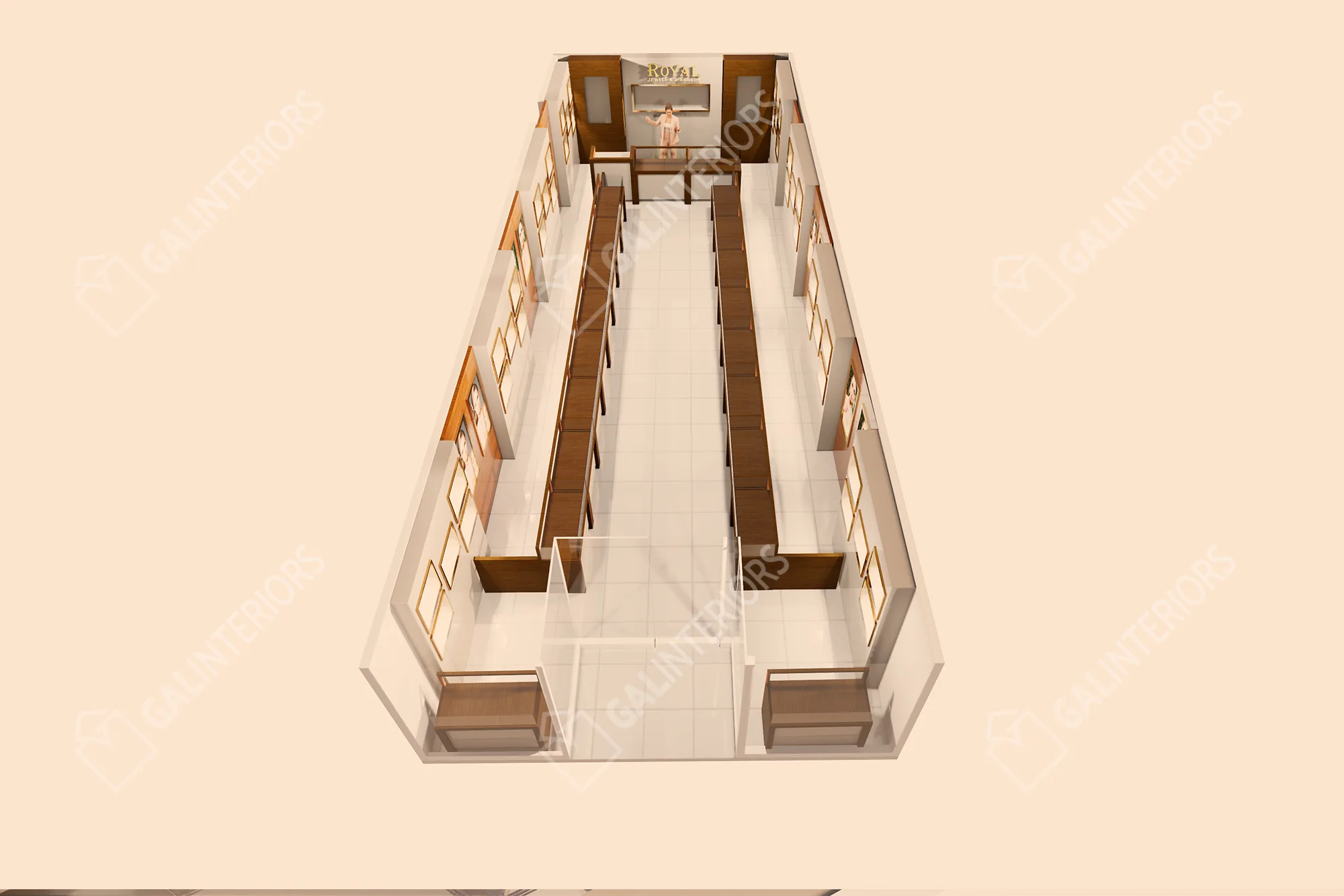 ROYAL JEWELERS — 3D Interior Visualization by Gal Interiors, photo 9