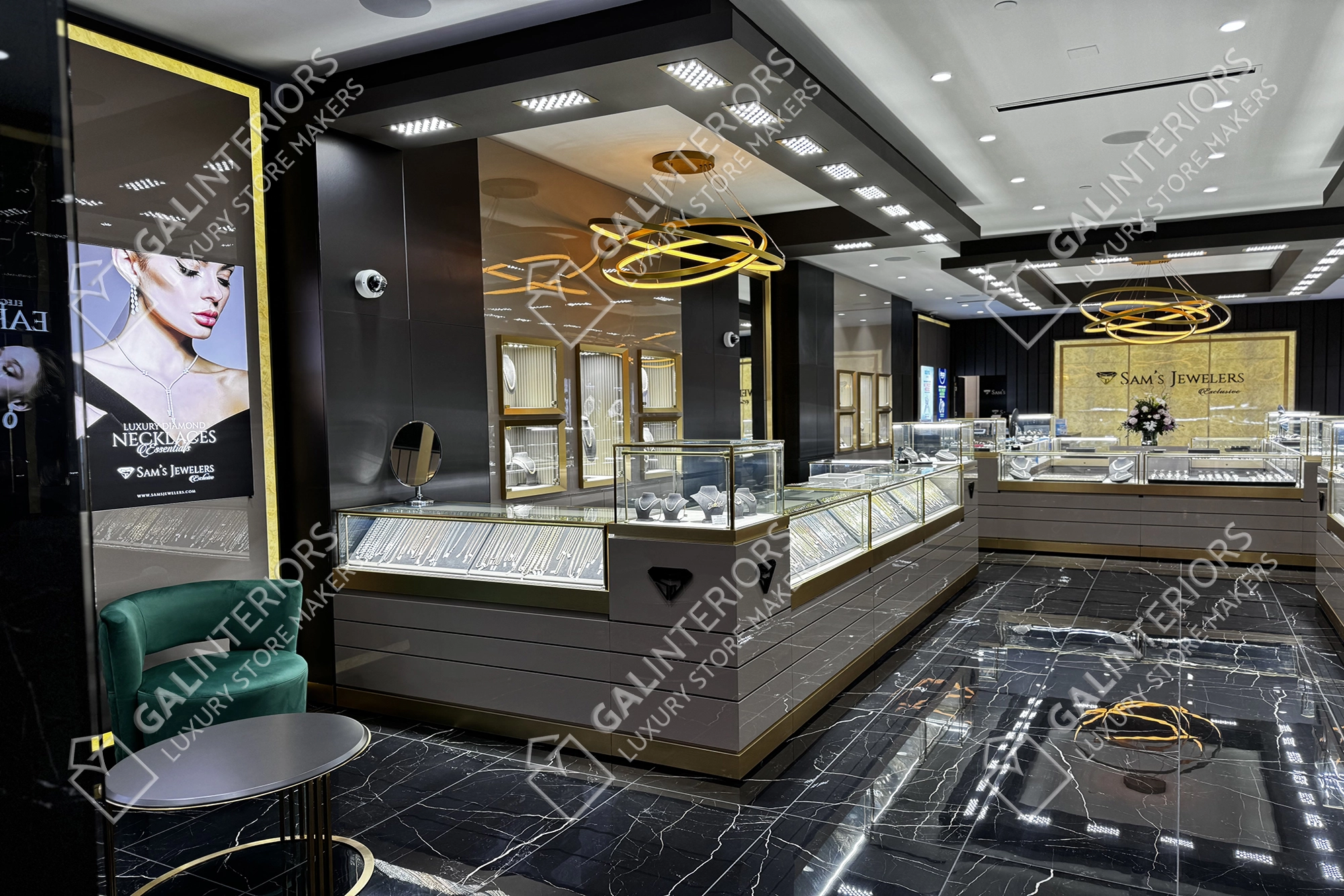 SAM'S JEWELERS — 3D Interior Visualization by Gal Interiors, photo 2