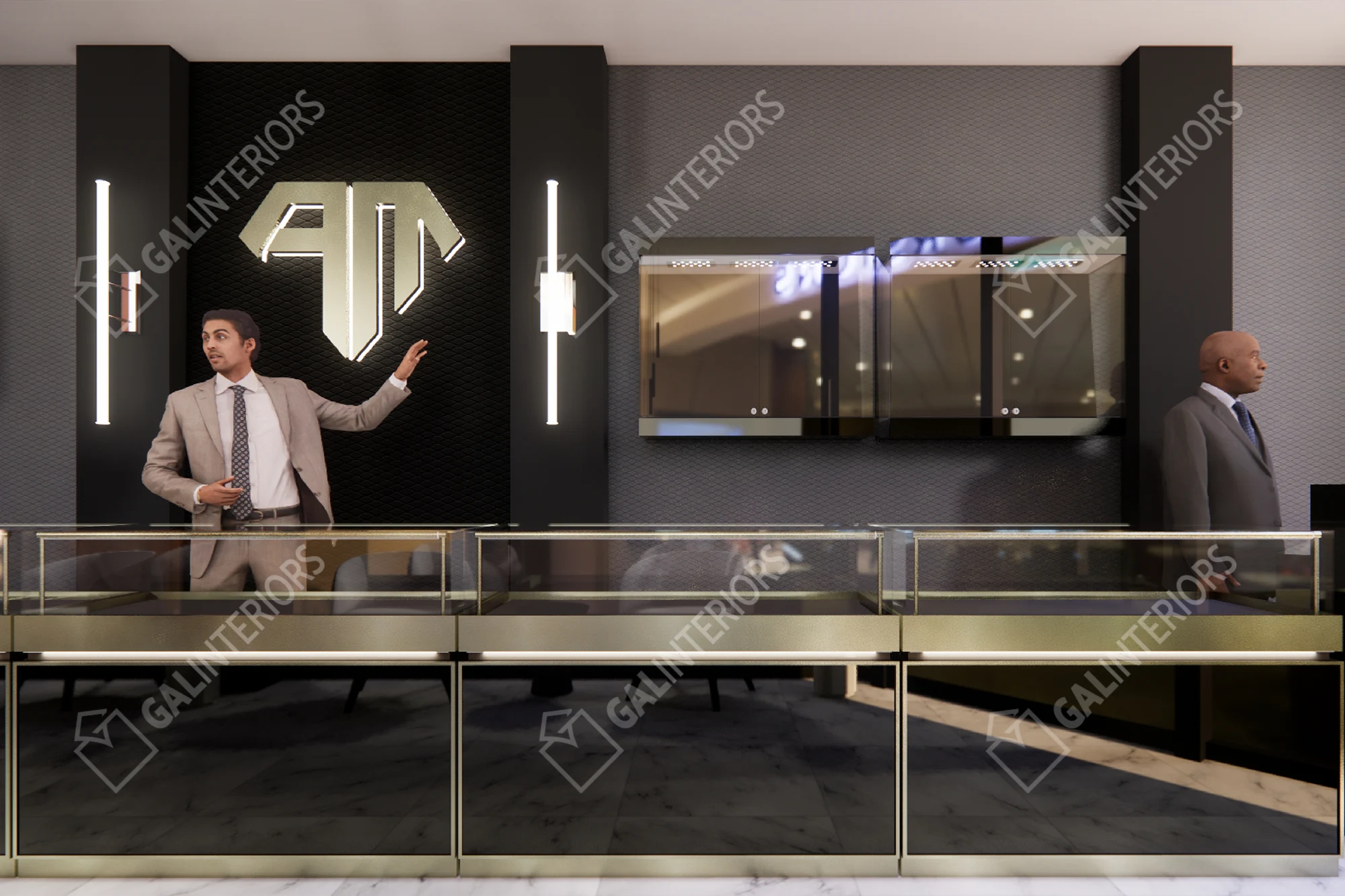 A&M CUSTOM JEWELLERY — 3D Interior Visualization by Gal Interiors, photo 19