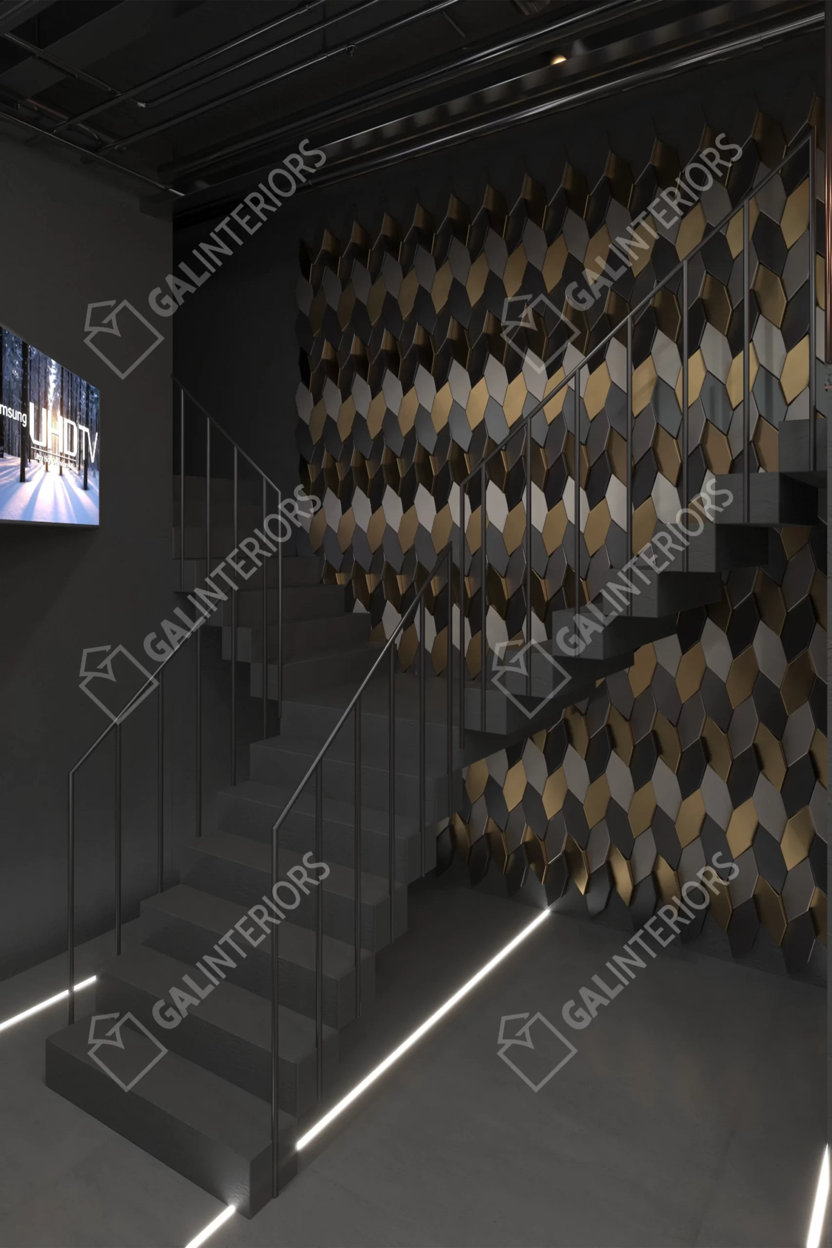 BLUE BUCKHEAD LOUNGE — Cafe & Restaurant Design by Gal Interiors, photo 18