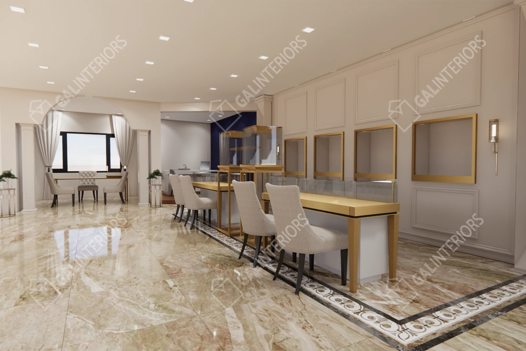 CORINTH JEWELERS — 3D Interior Visualization by Gal Interiors, photo 27