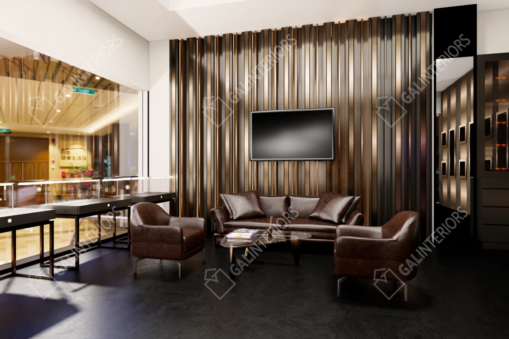 LUXURY CAVE — 3D Interior Visualization by Gal Interiors, photo 15